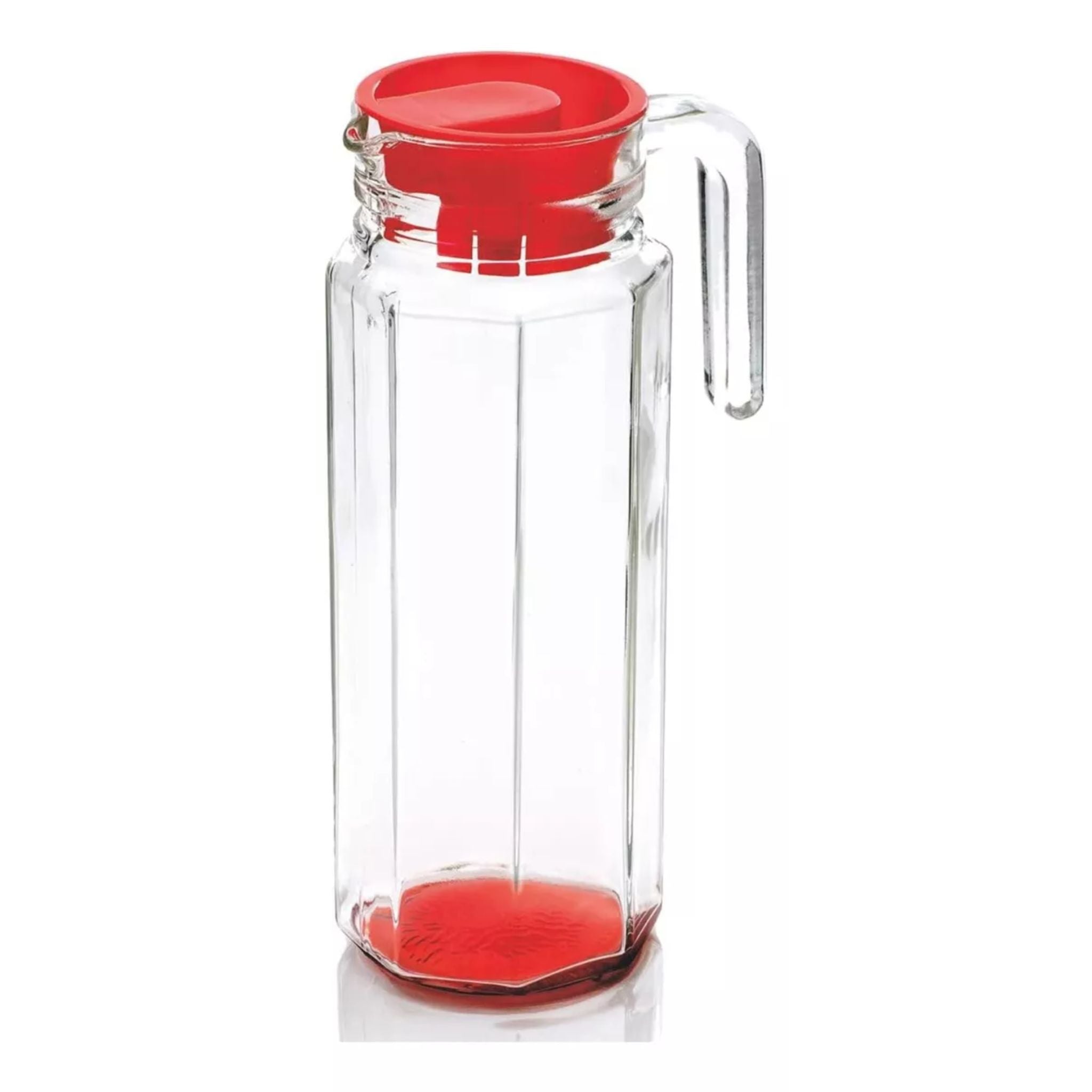 Jarra de Vidrio con Tapa 1.1L