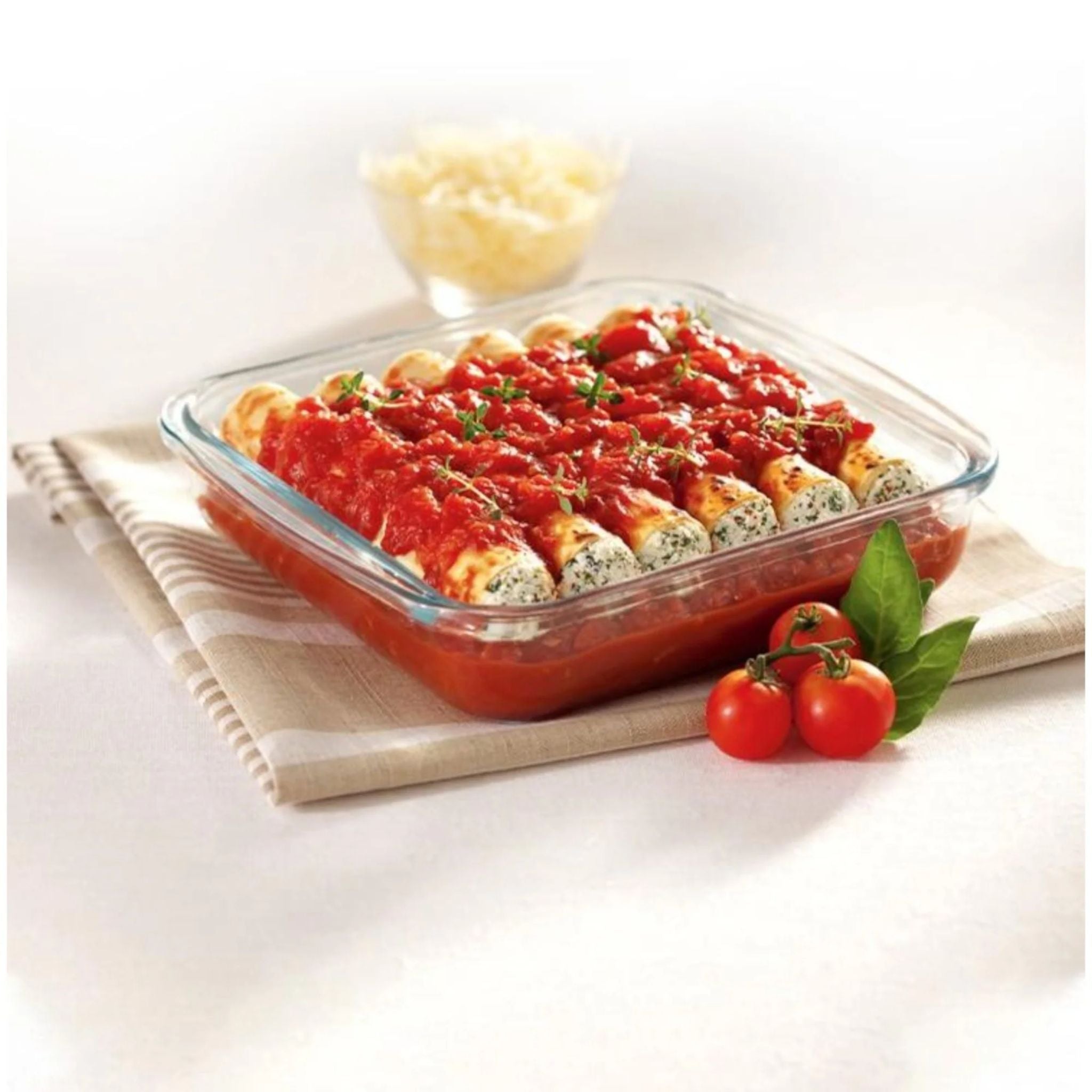 Asadera De Vidrio Pequeña 0.73L