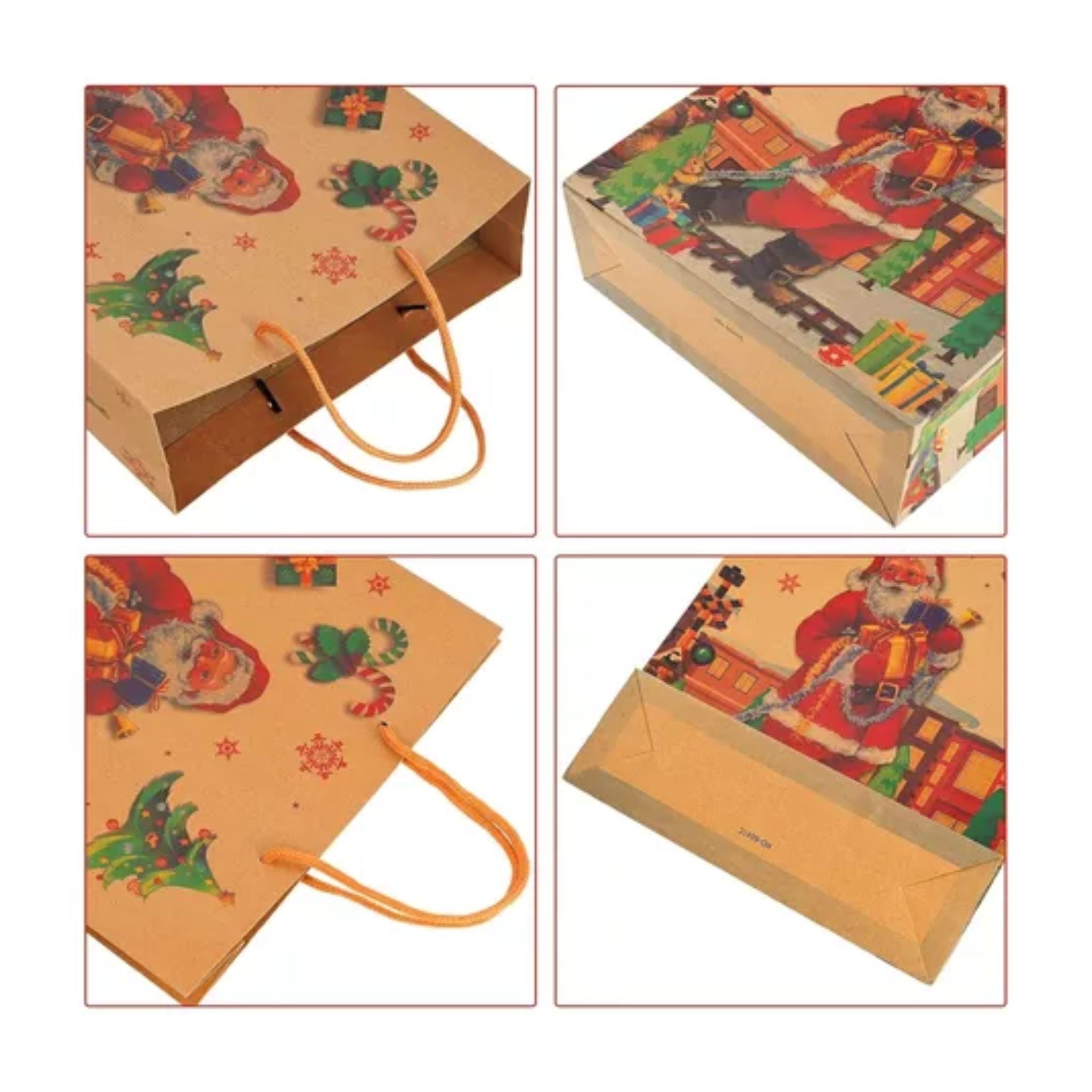 Bolsas de Regalo Kraft XL x12