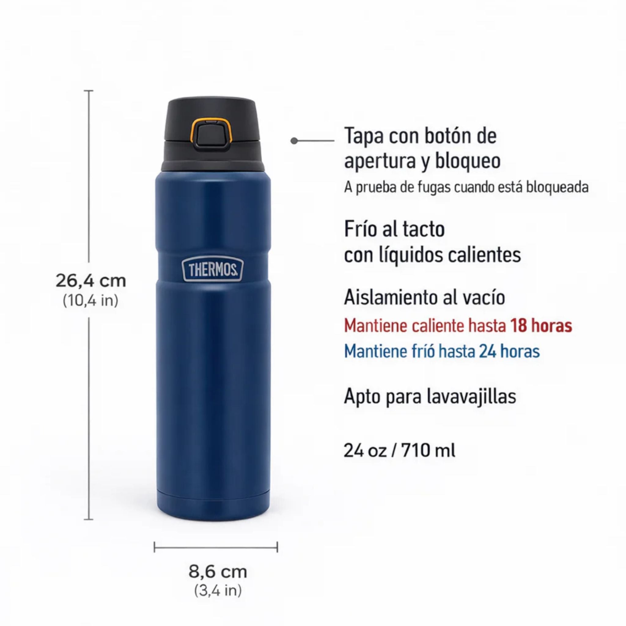 Botella Térmica Thermos 710ml