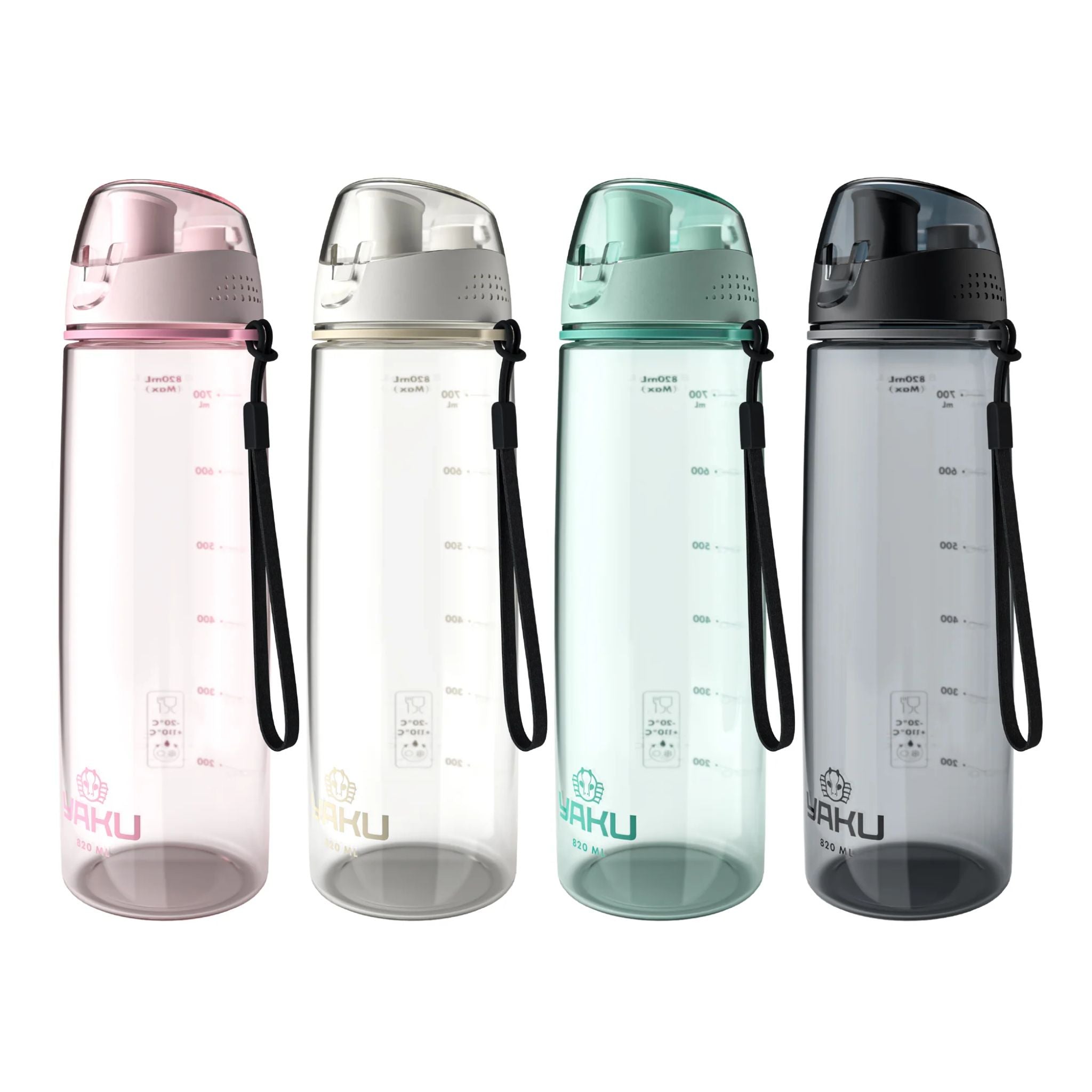 Botella De Agua Plastica 820ml Yaku