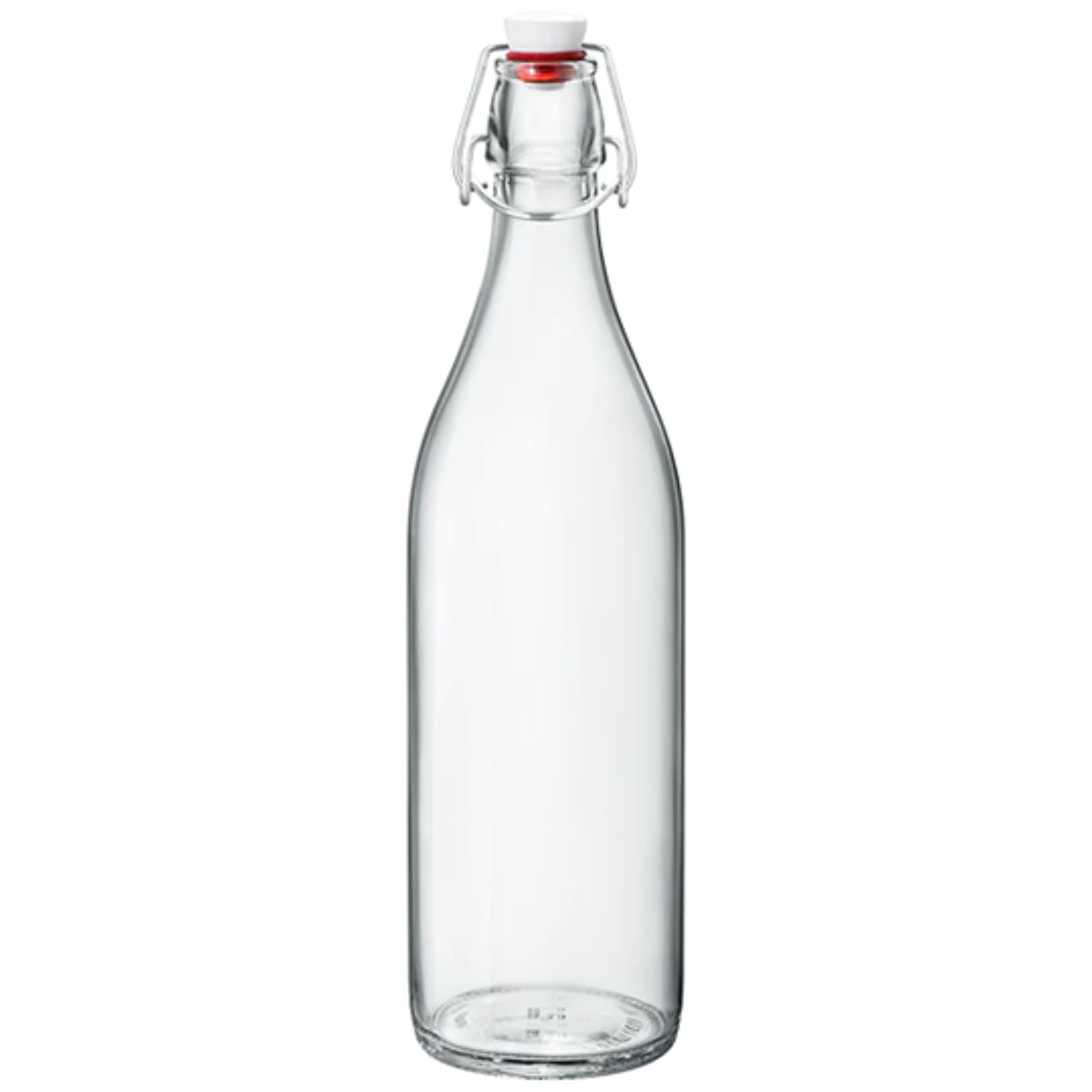 Botella De Vidrio Con Tapa 1L