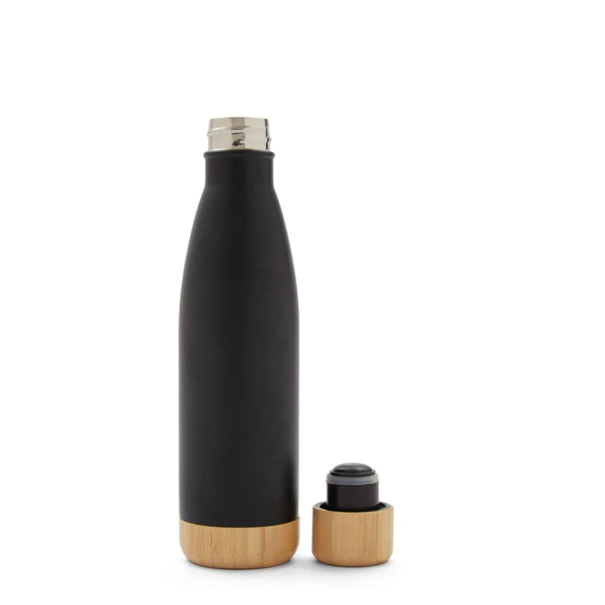 Botella Térmica Tapa Bambú 500ml