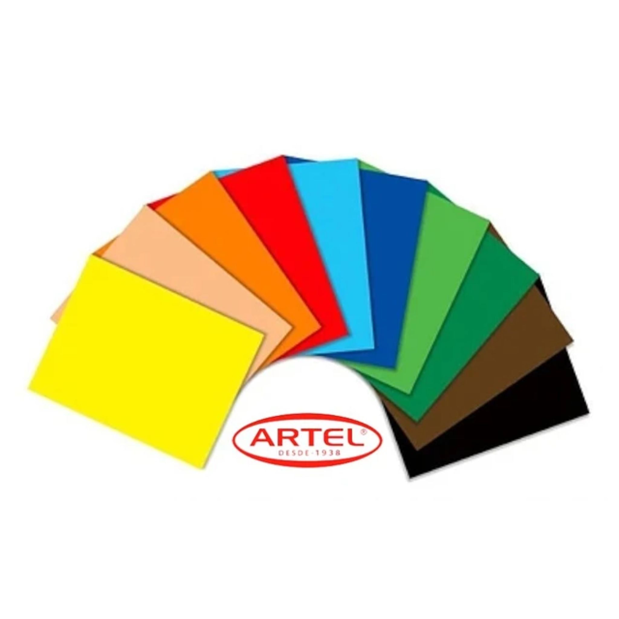 Cartulina Simple X18