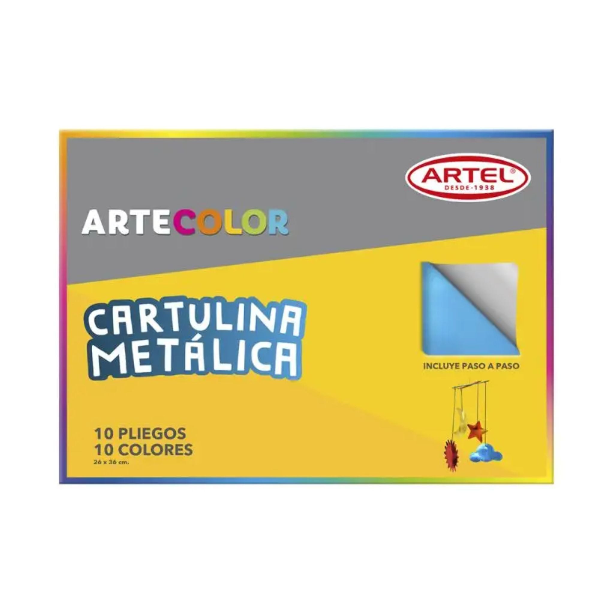 Cartulina Metálica X10