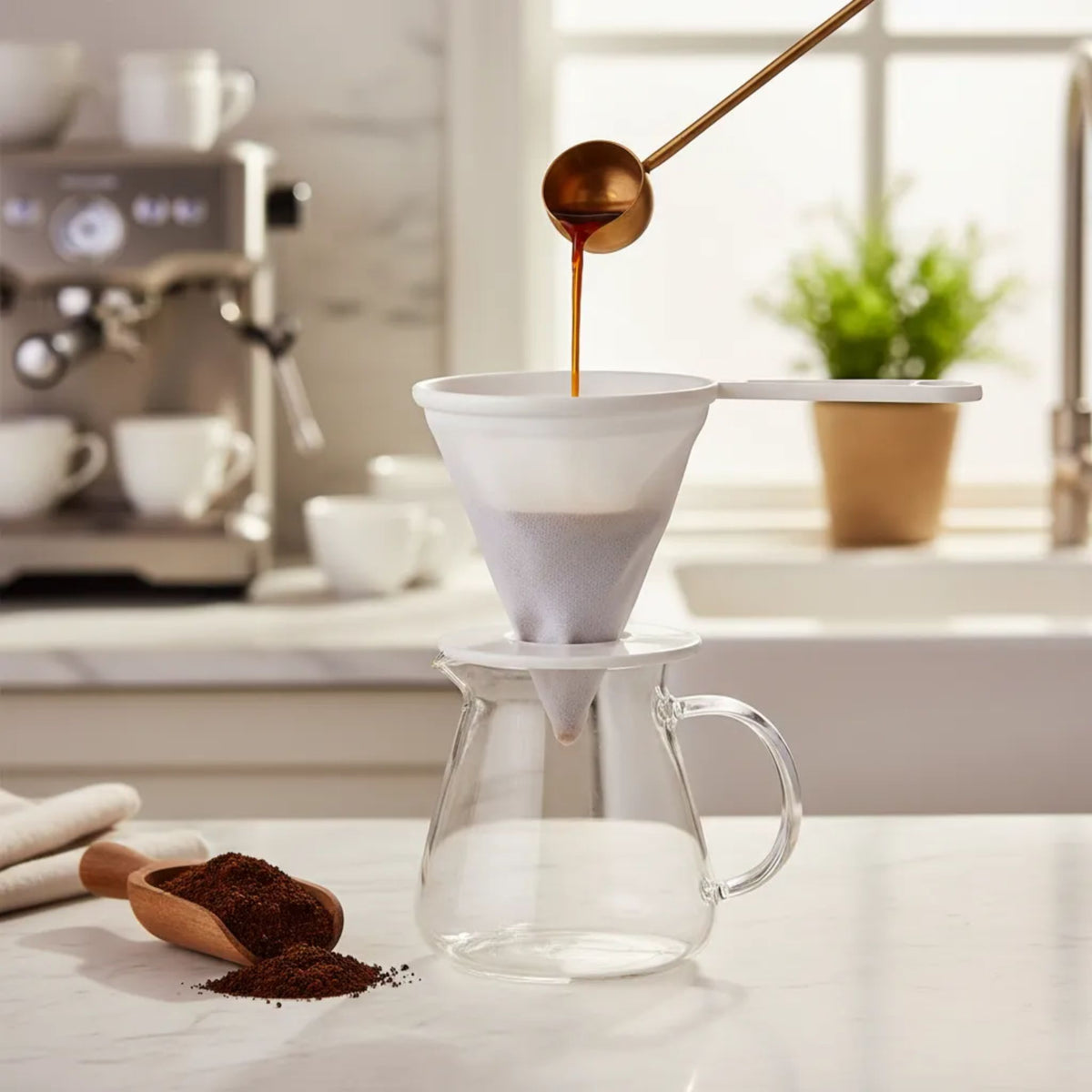Colador Café Reutilizable 16cm