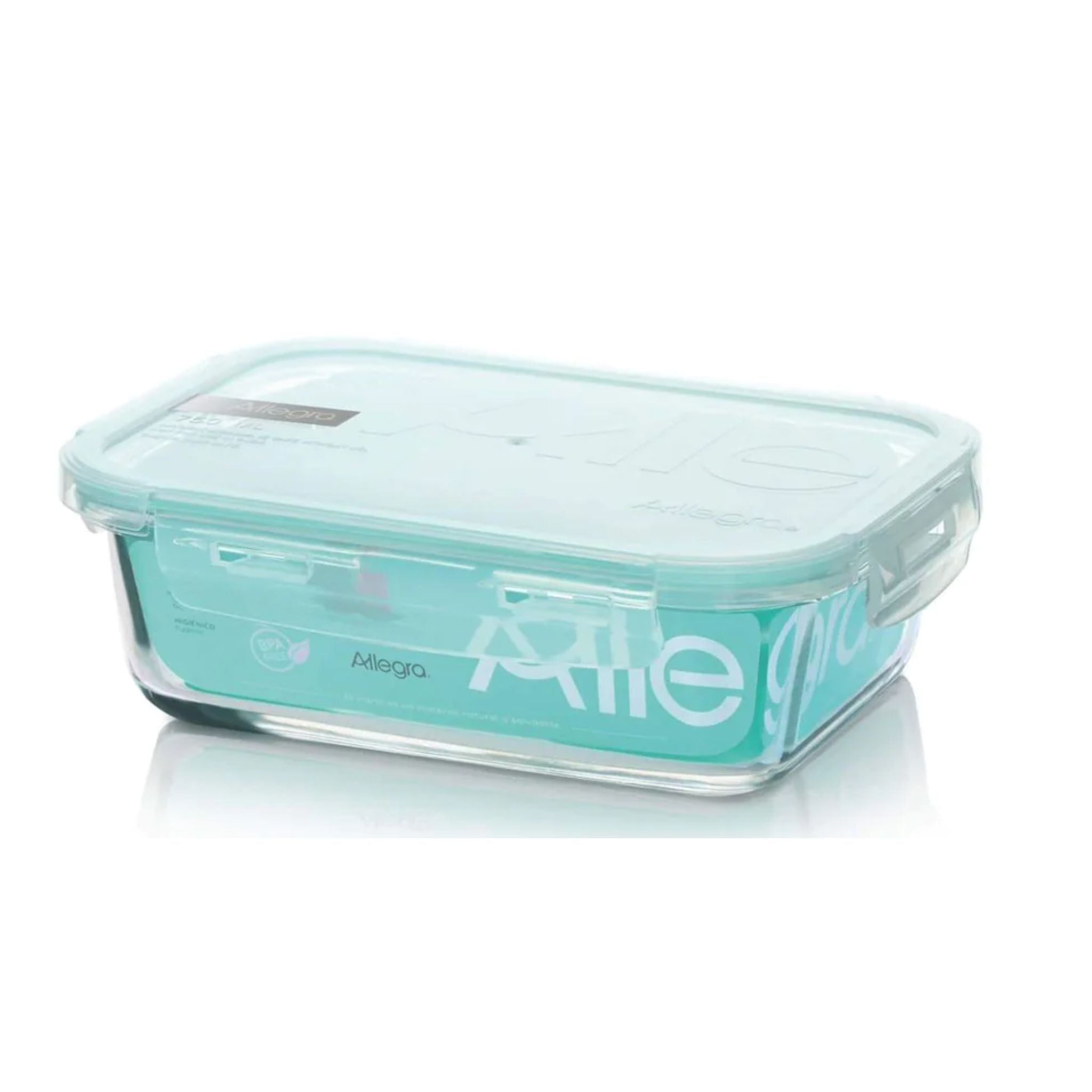 Táper de Vidrio Hermetico 1 Litro