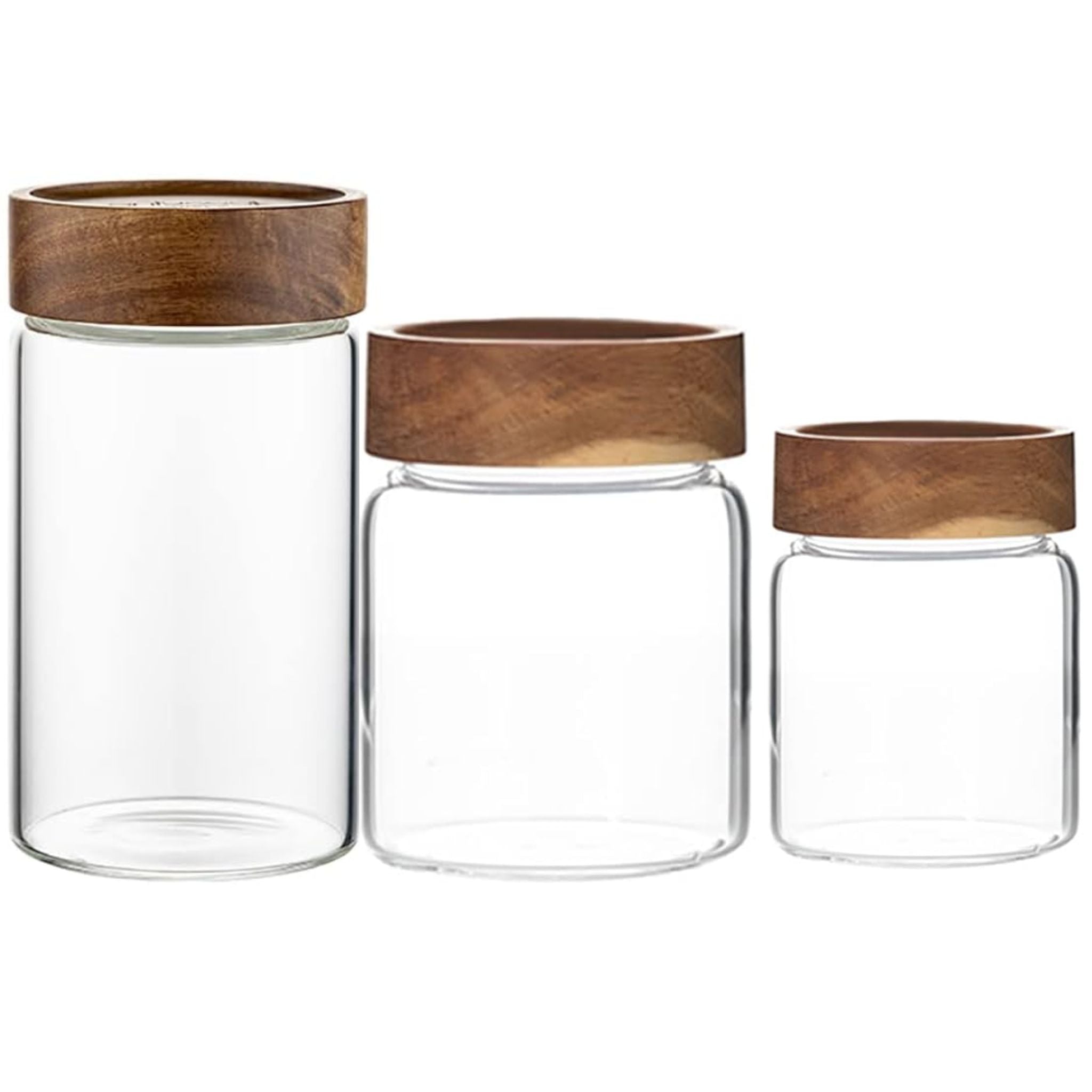 3 Frascos De Vidrio Borosilicato