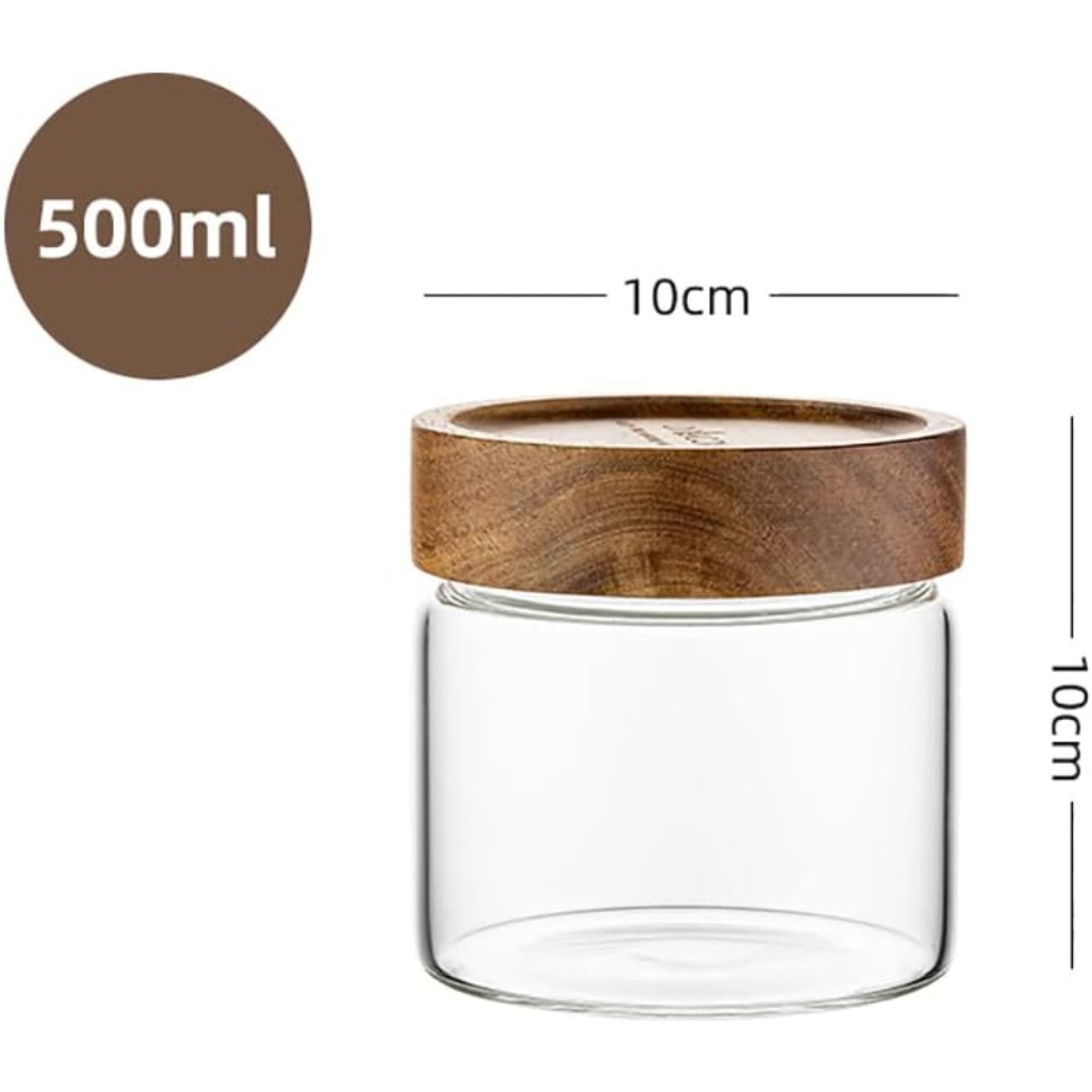 Frasco de Vidrio Borosilicato 500cc