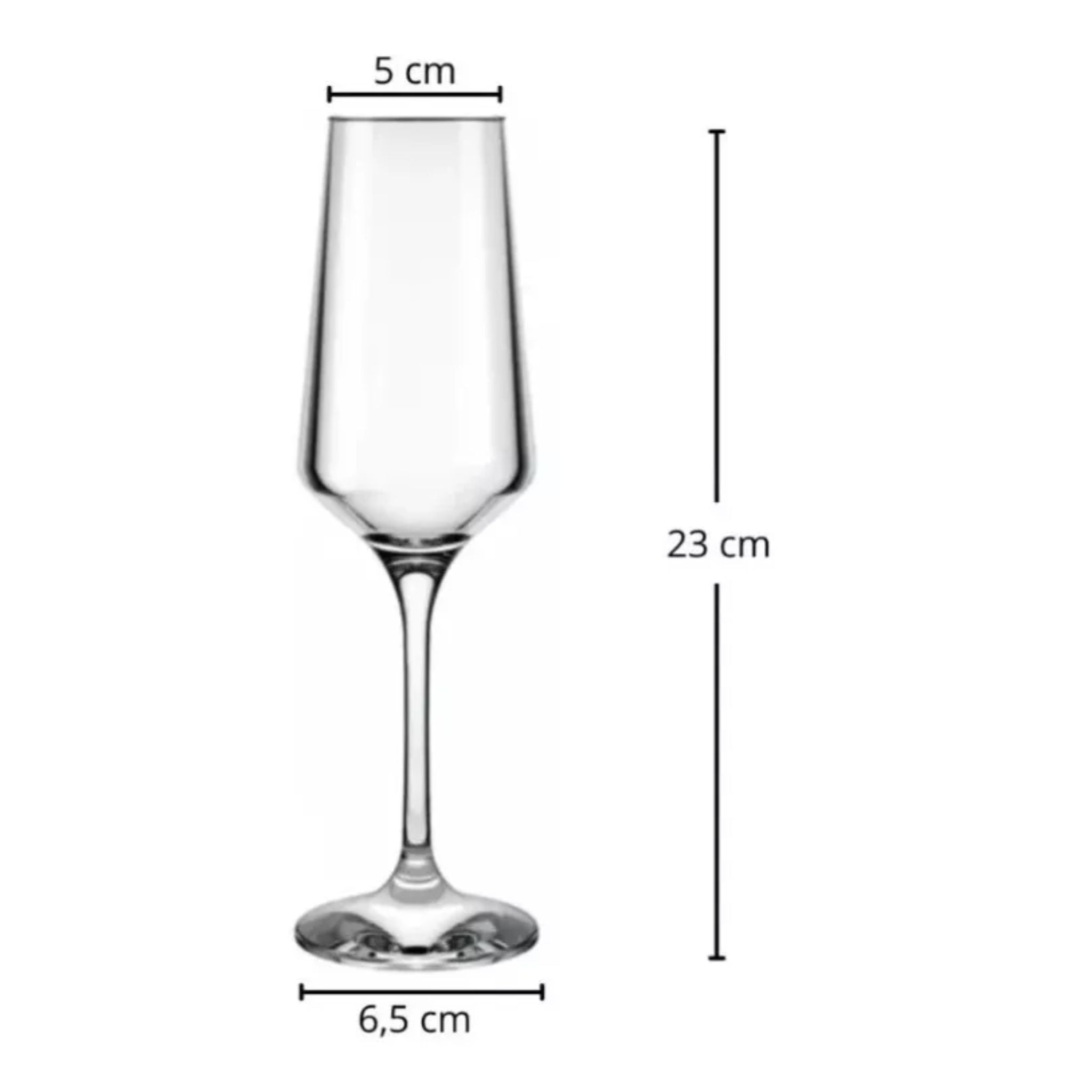 12 Copas de Champagne 225cc