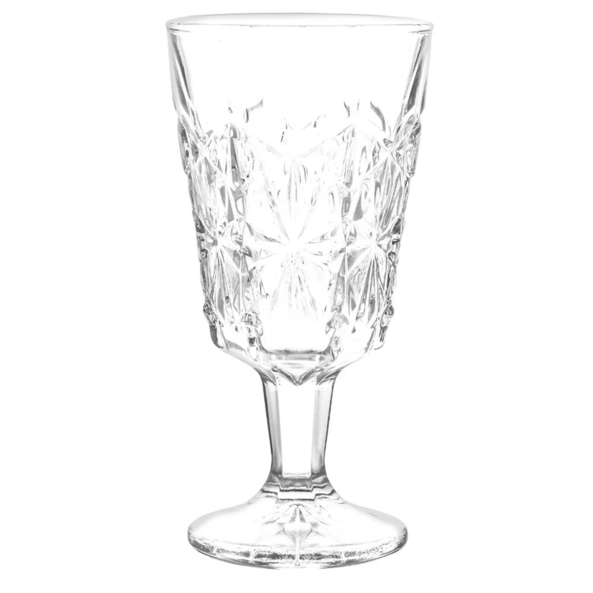 Set 6 Copas Vino Diamante 180ml