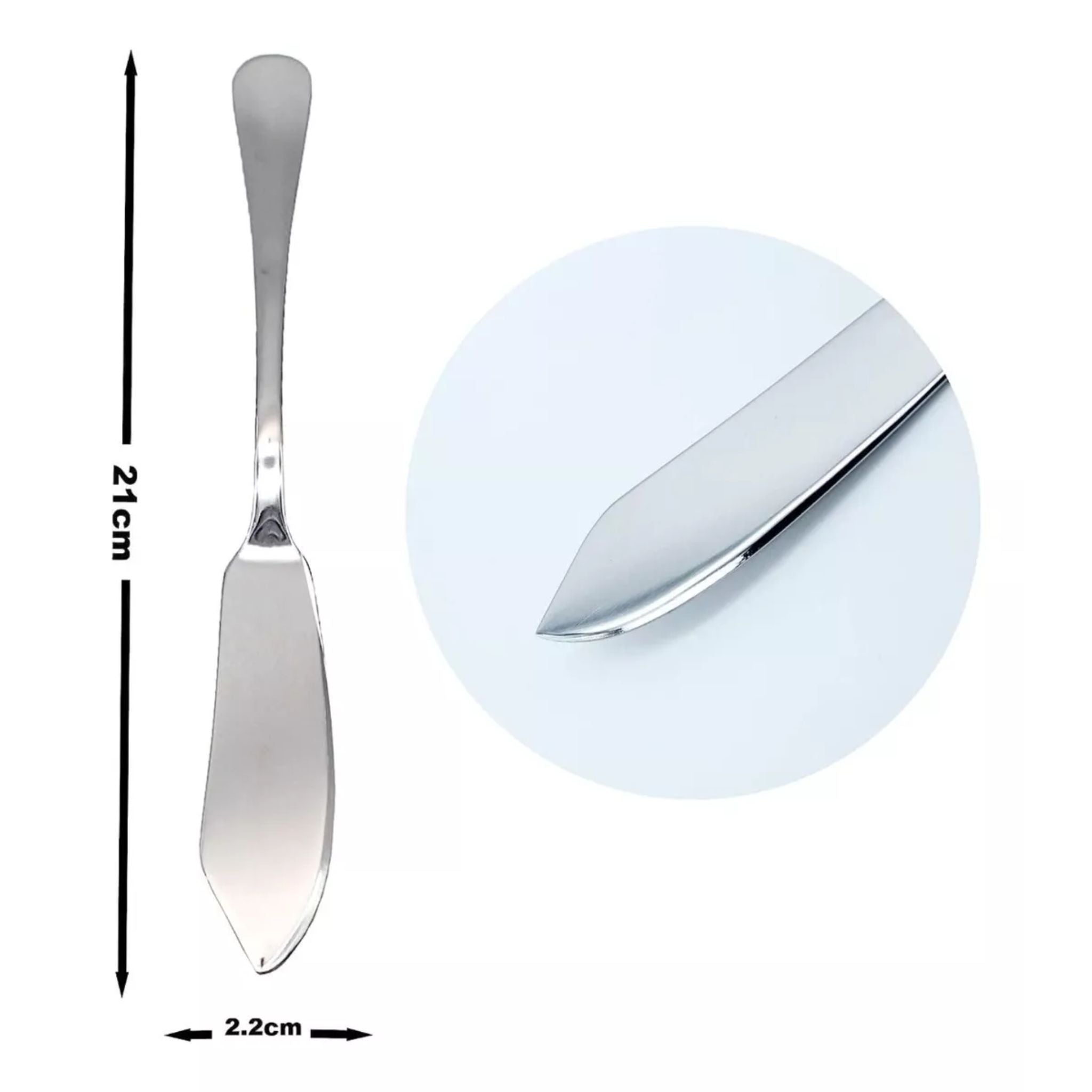 Cuchillo De Pescado 21cm X6