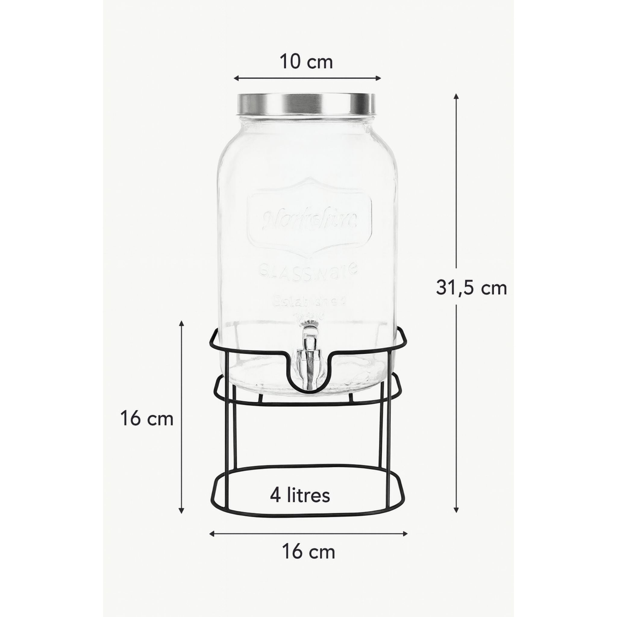 Dispensador De Jugos 4L