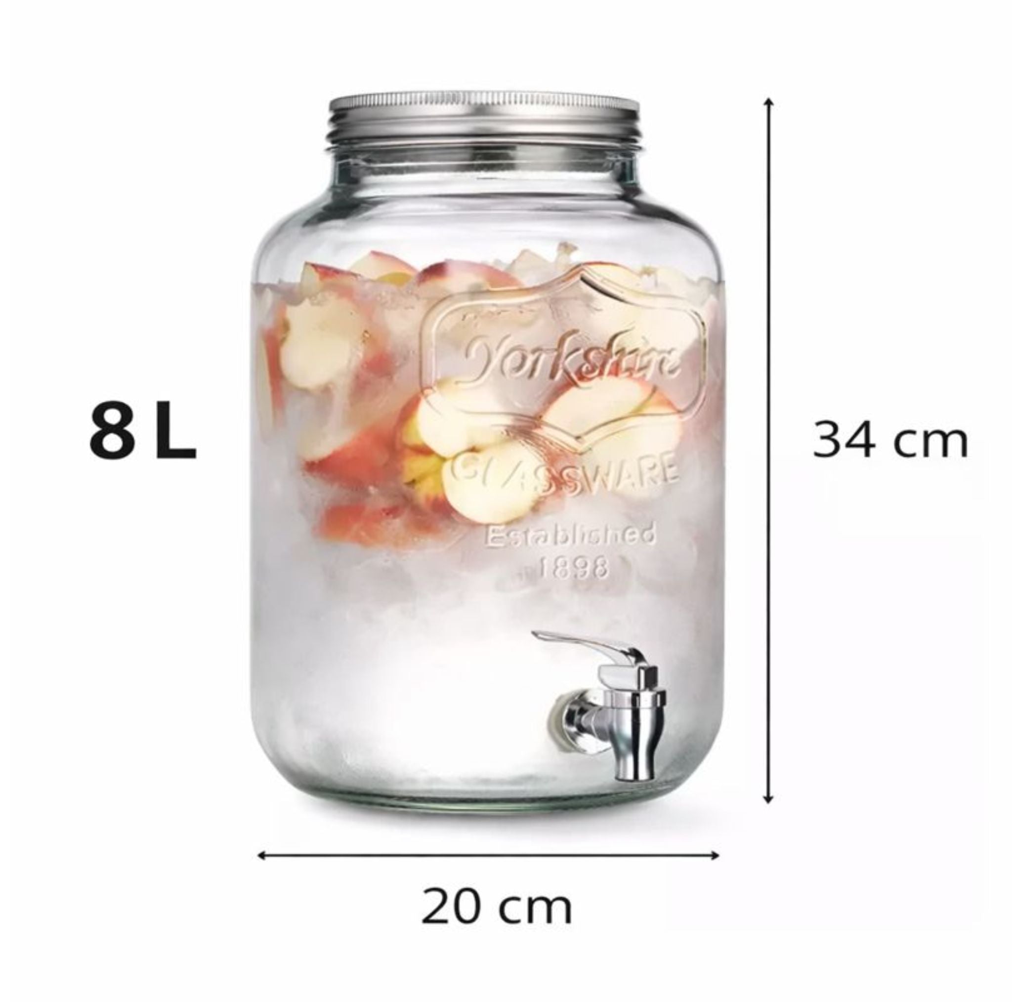 Dispensador De Agua Jugos 8 Litros