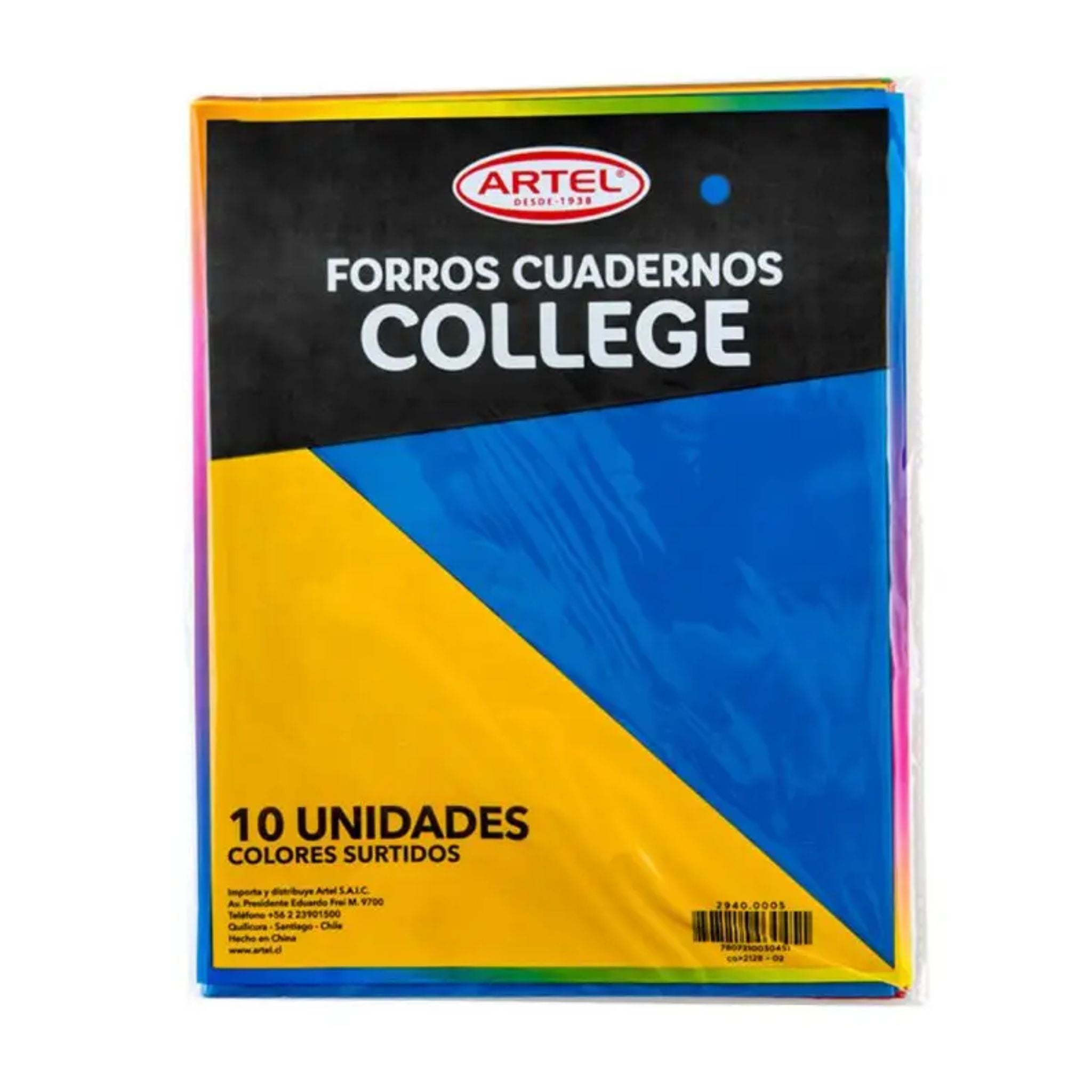 Forros de Cuadernos College
