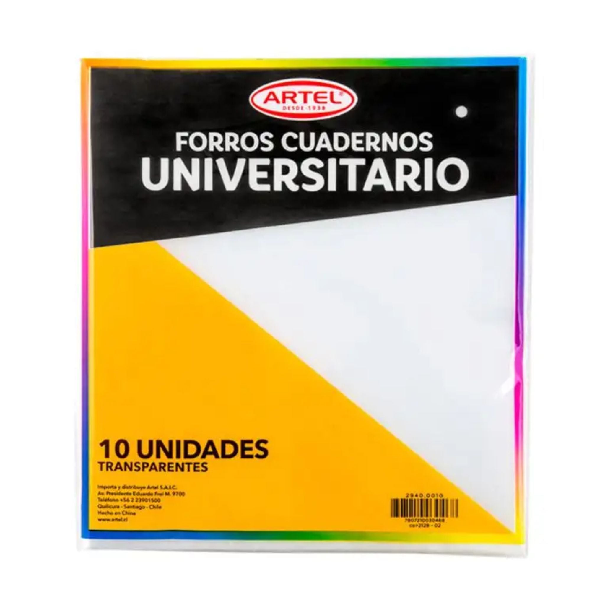 Forros Para Cuadernos Universitarios X10