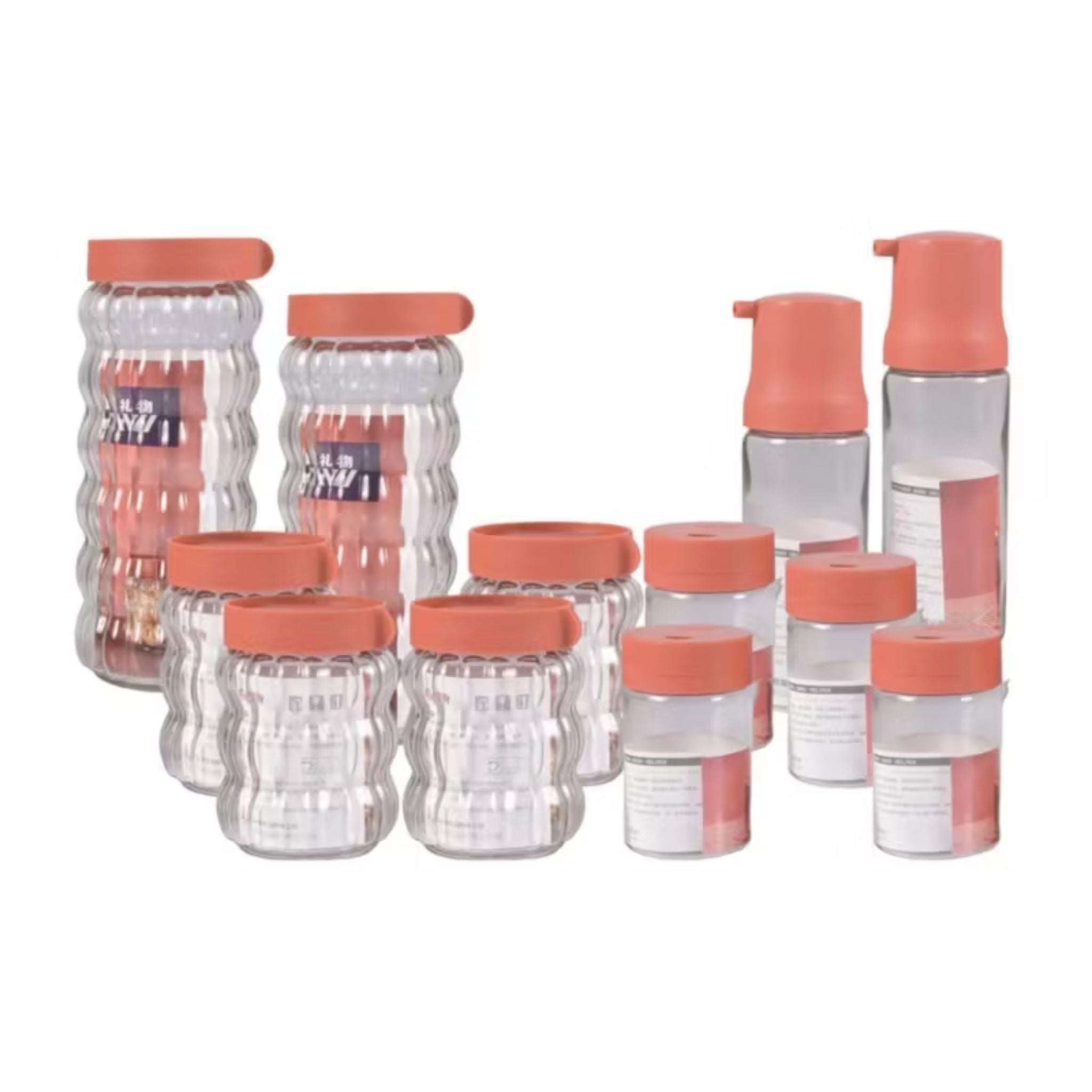 Frascos De Vidrio 12 Piezas