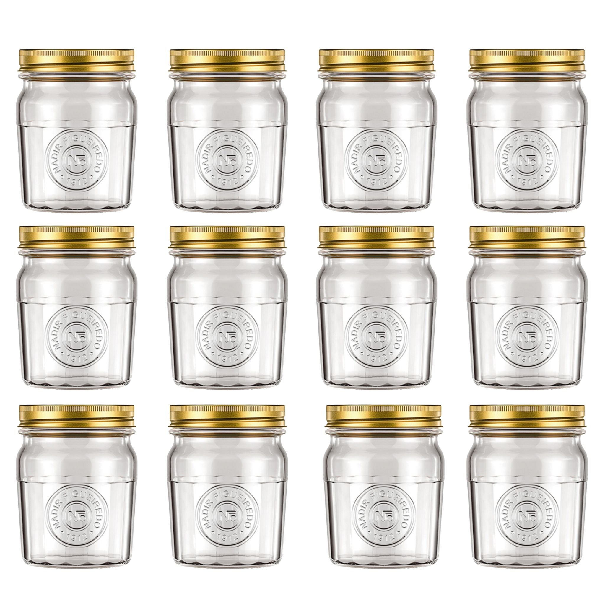 12 Frascos Conserveros 500ml