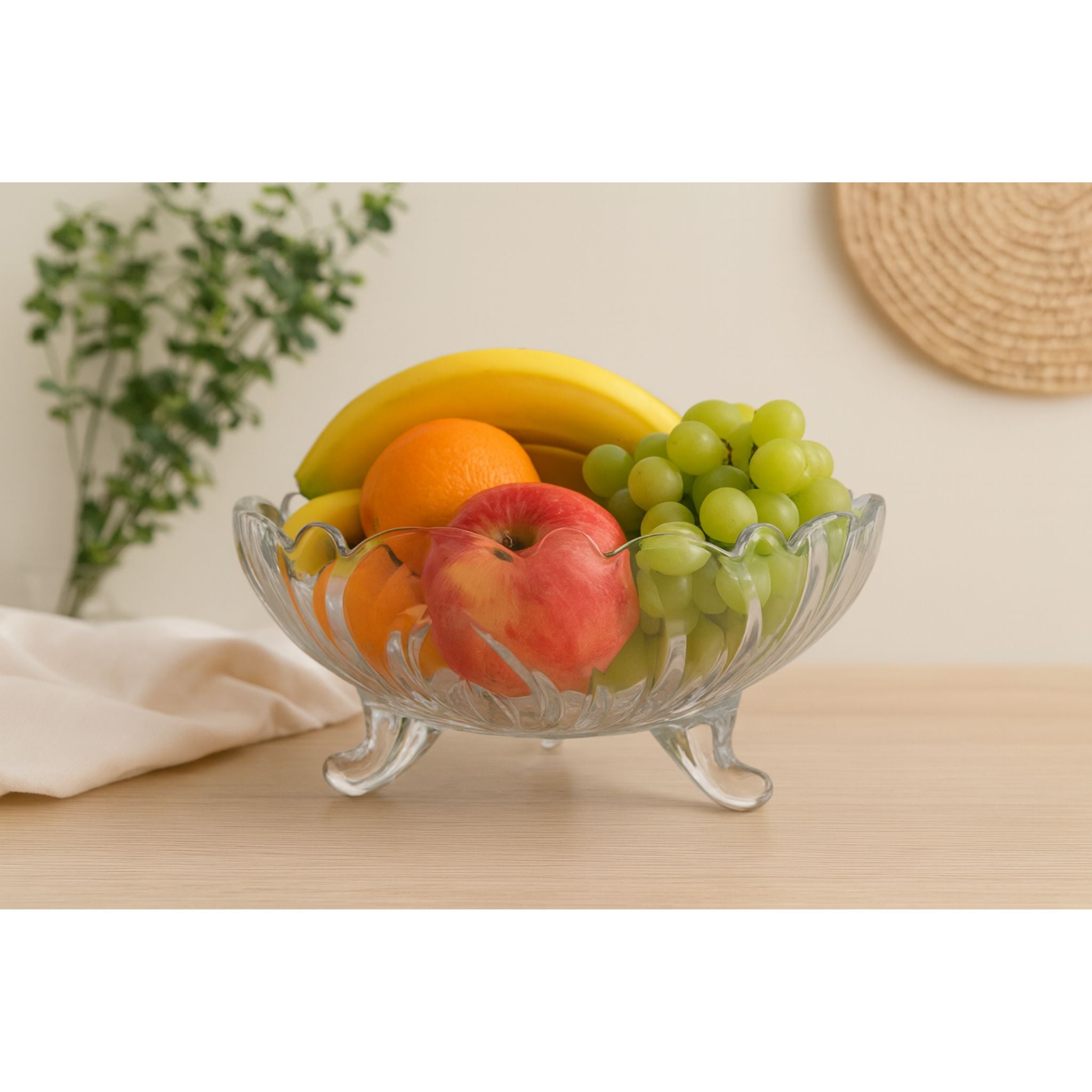 Frutera De Vidrio 23cm