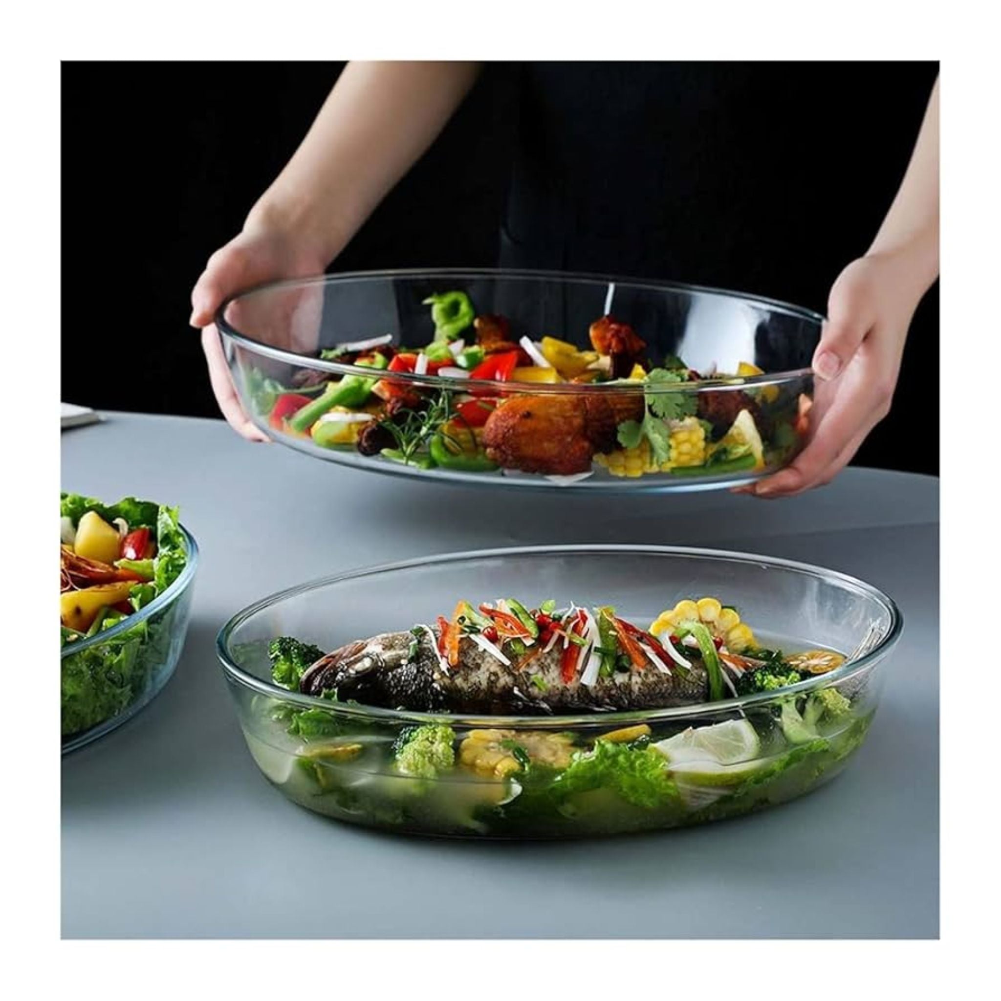 Fuente De Vidrio Para Horno