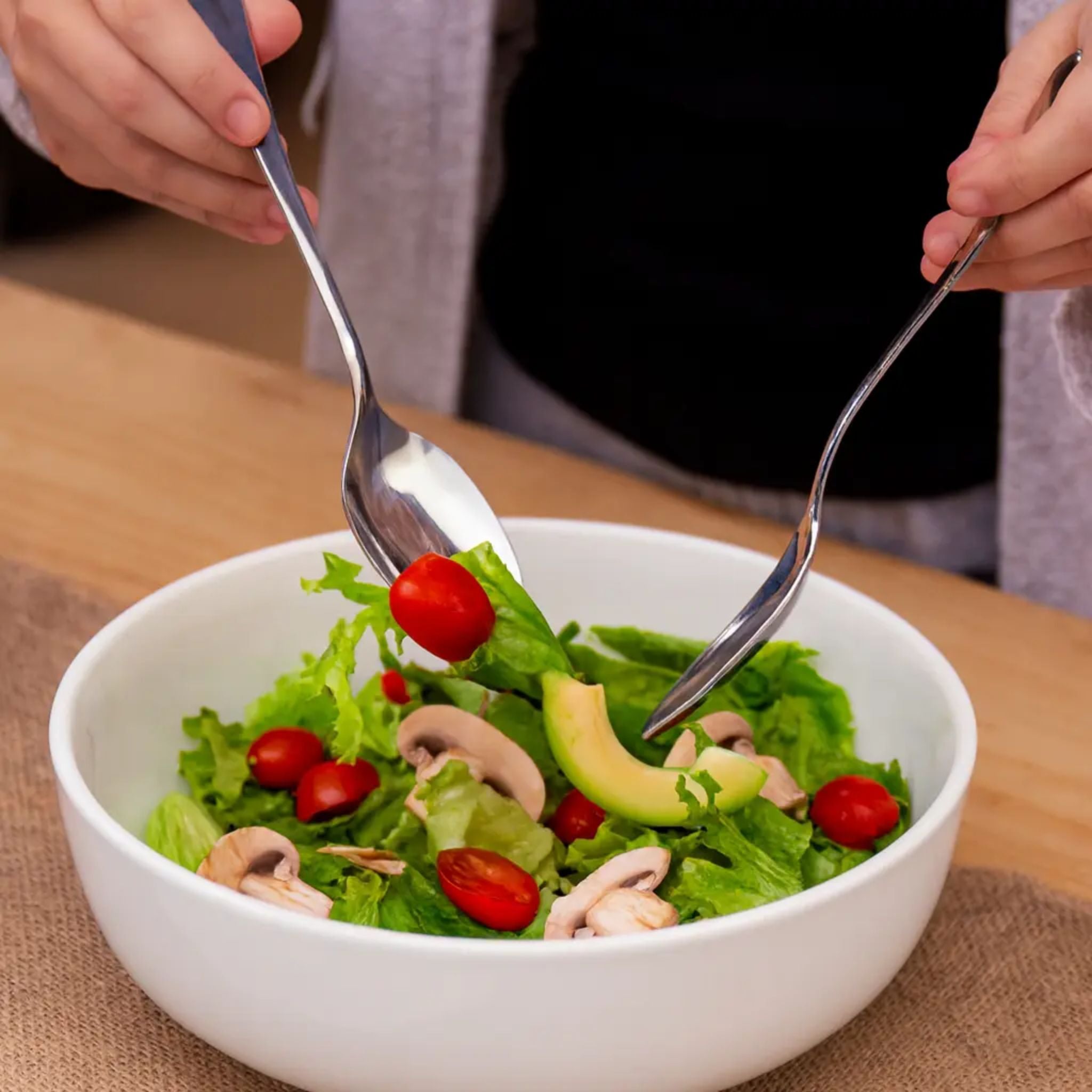 Set Cucharas Para Ensalada