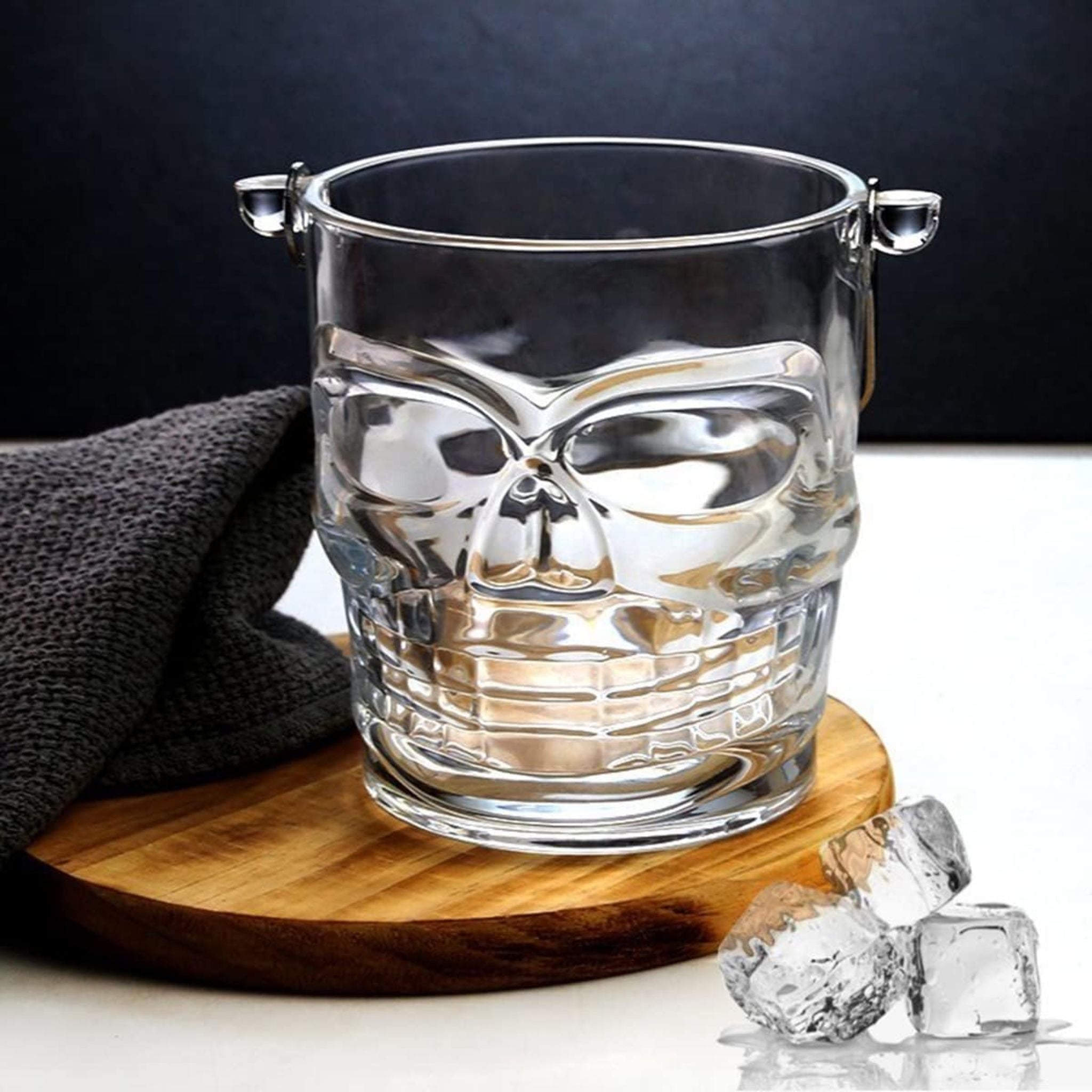 Pack 18 Vasos Calavera + Hielera