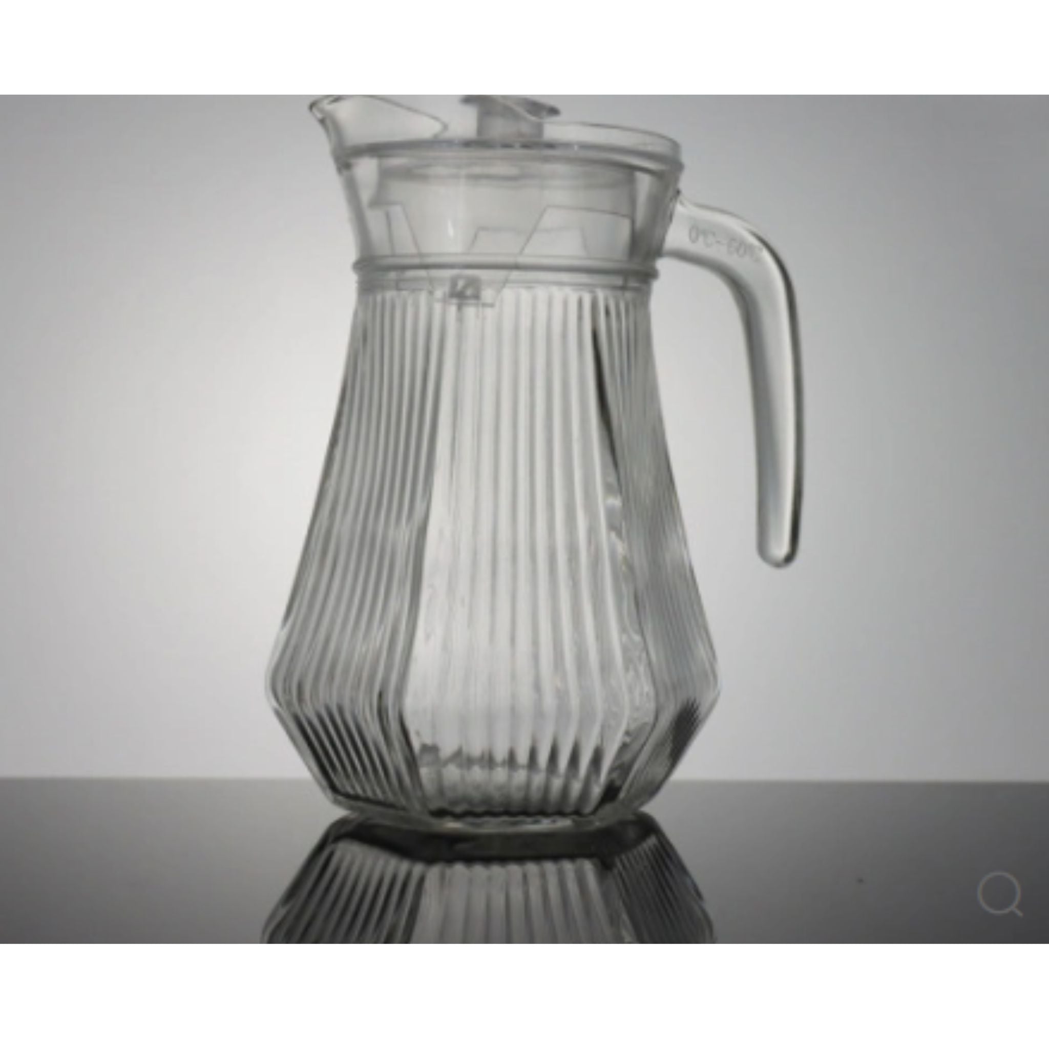 Jarra Vidrio Con Tapa