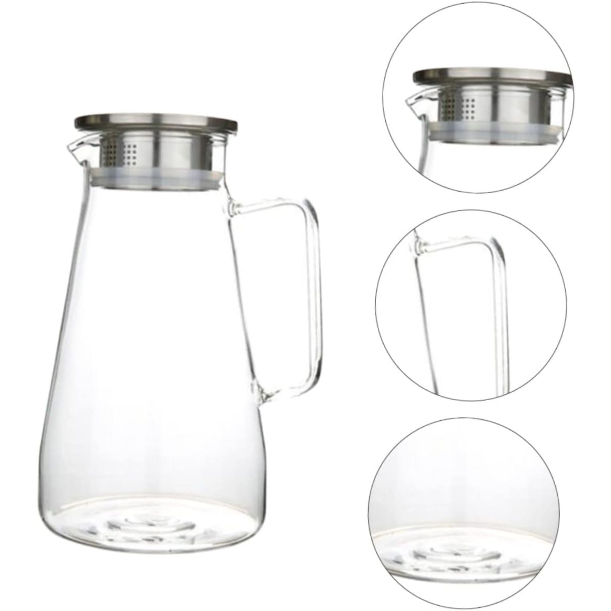 Jarra Vidrio Borosilicato 2L