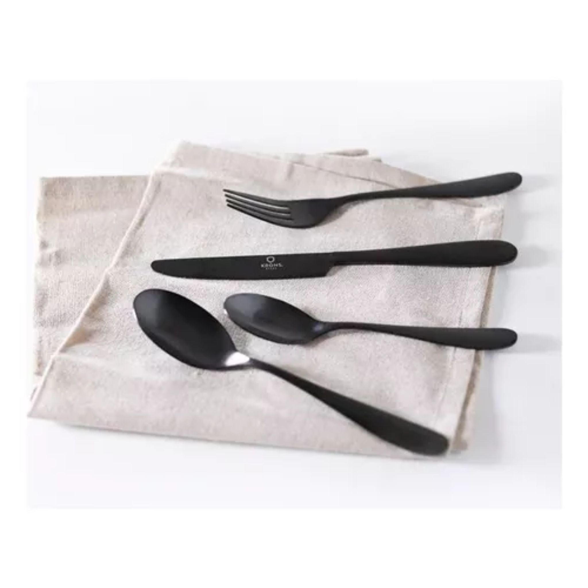 Juego De Cubiertos Black