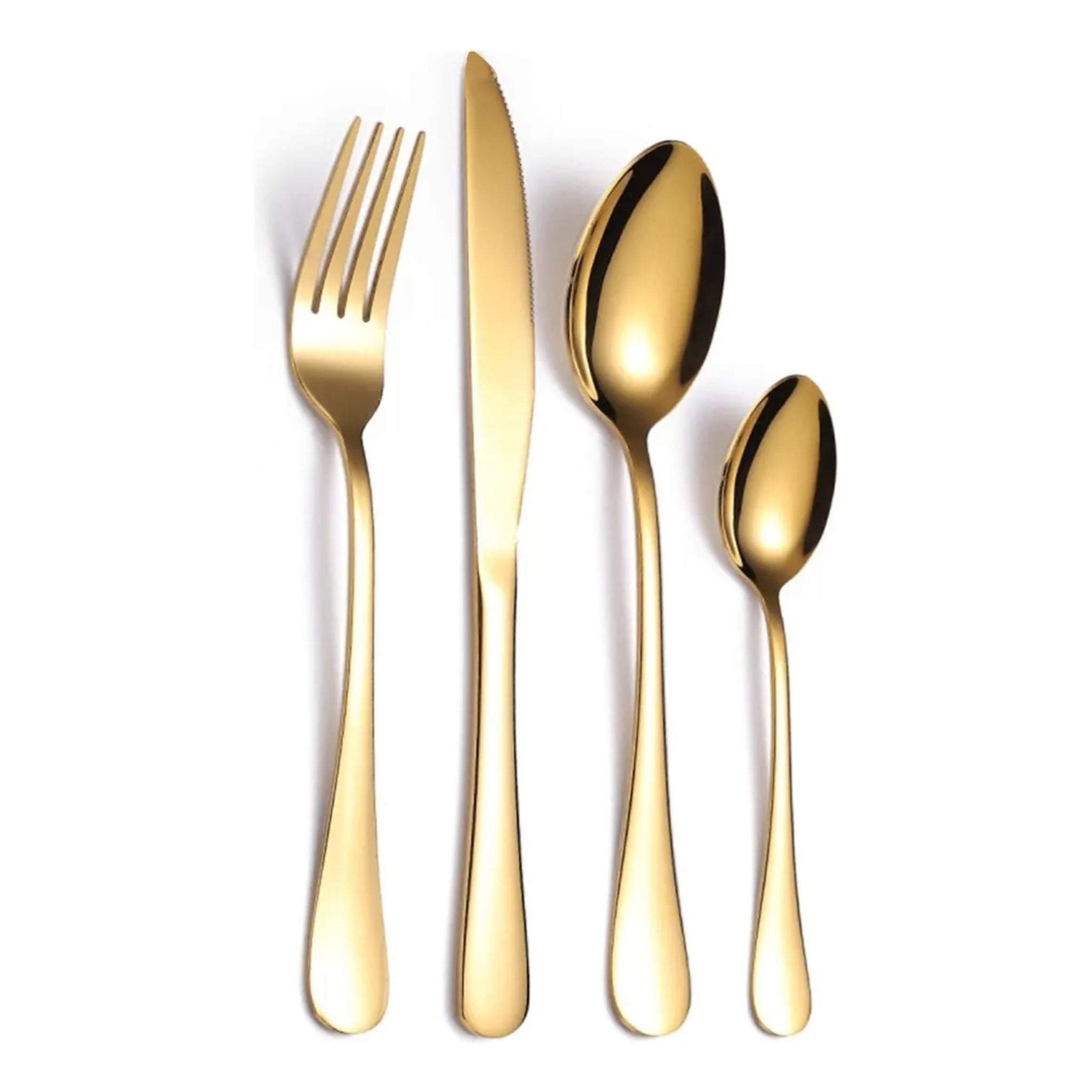 Juego De Cuchillería Gold Krons