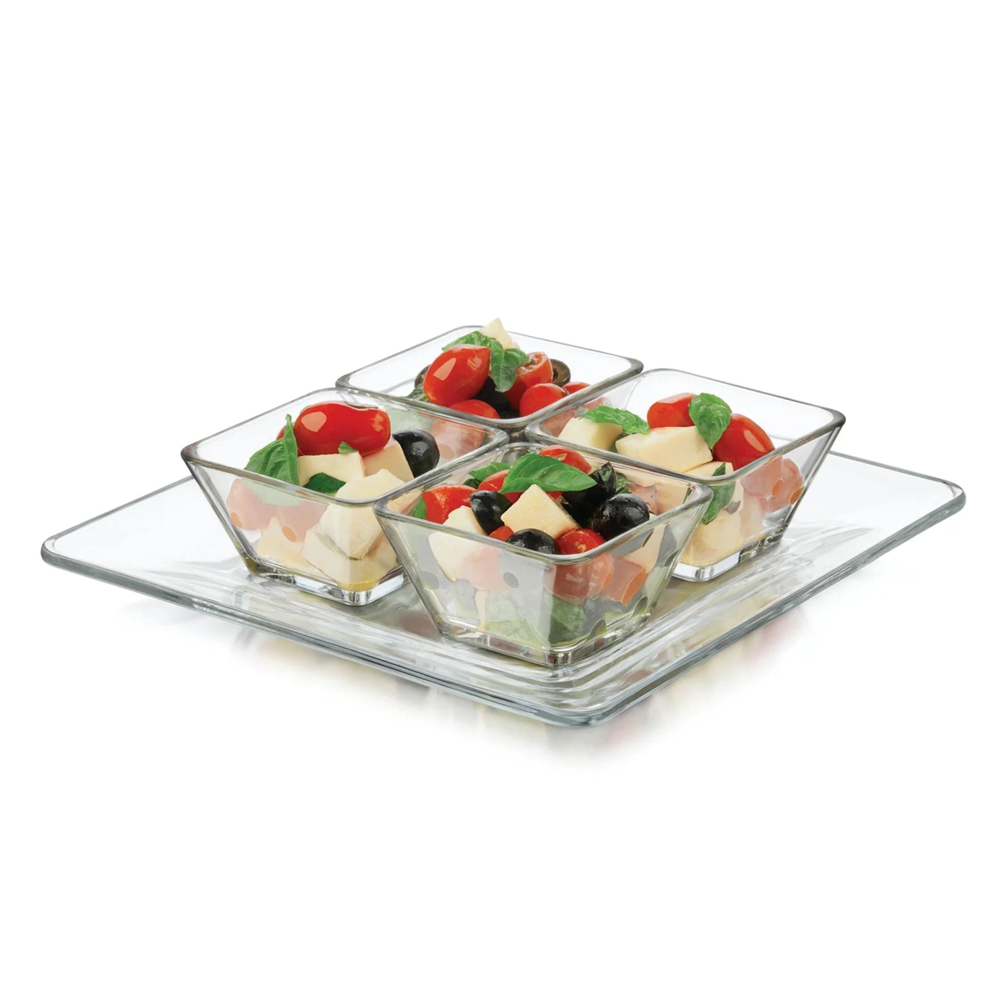 Juego De Bowls + Plato De Servicio