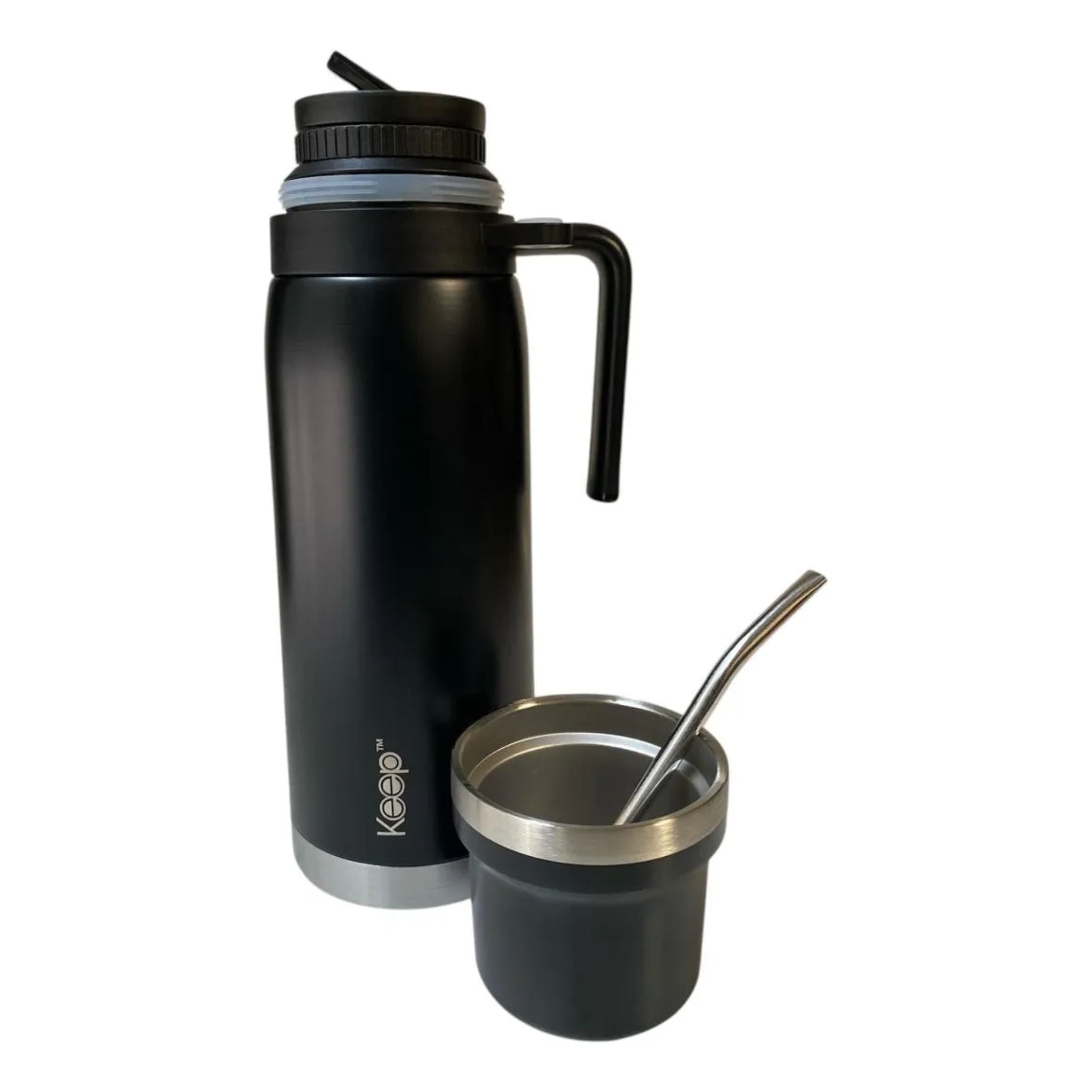 Termo Mate 3 en 1 + Bombilla + Mate