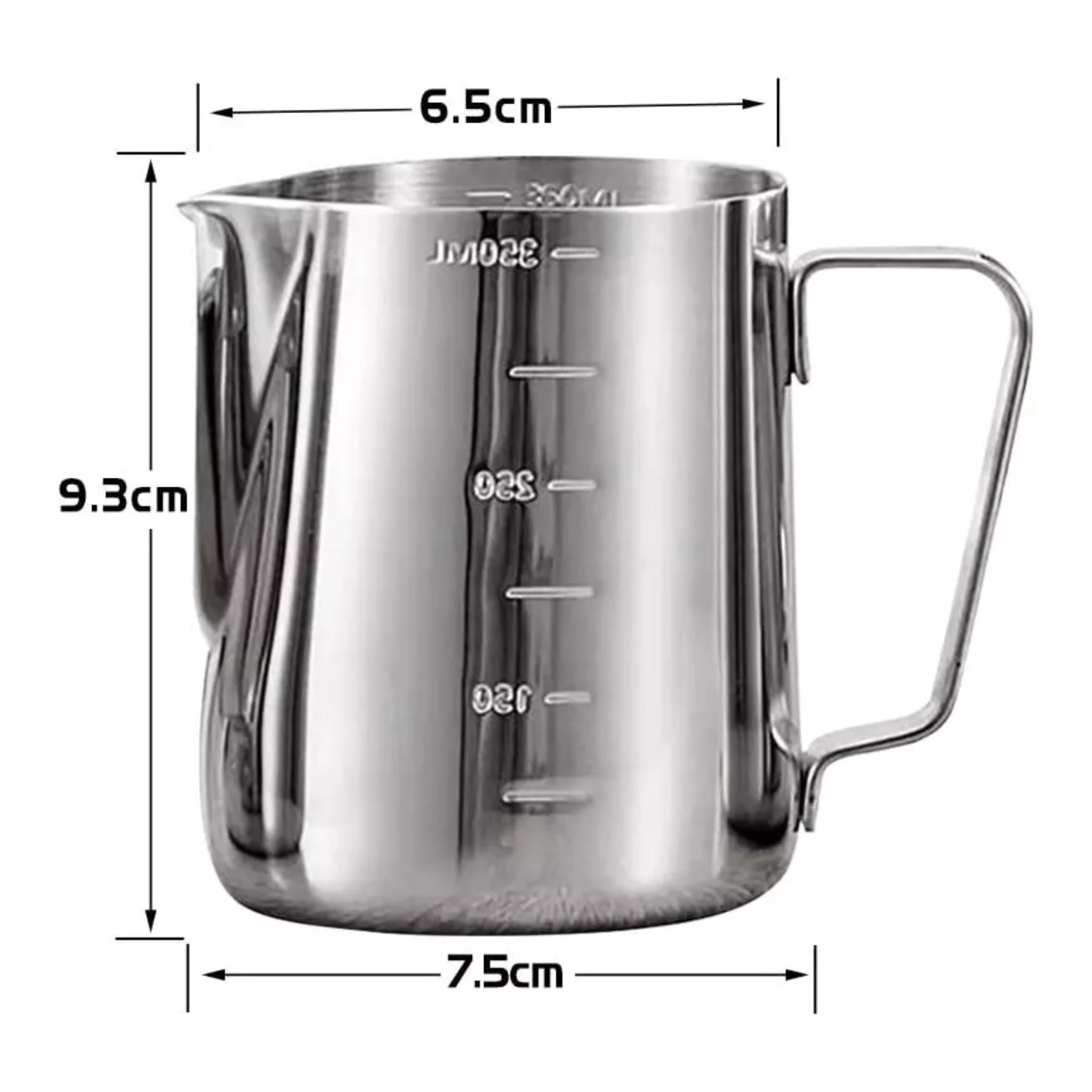 Lechero Acero Inoxidable 350cc