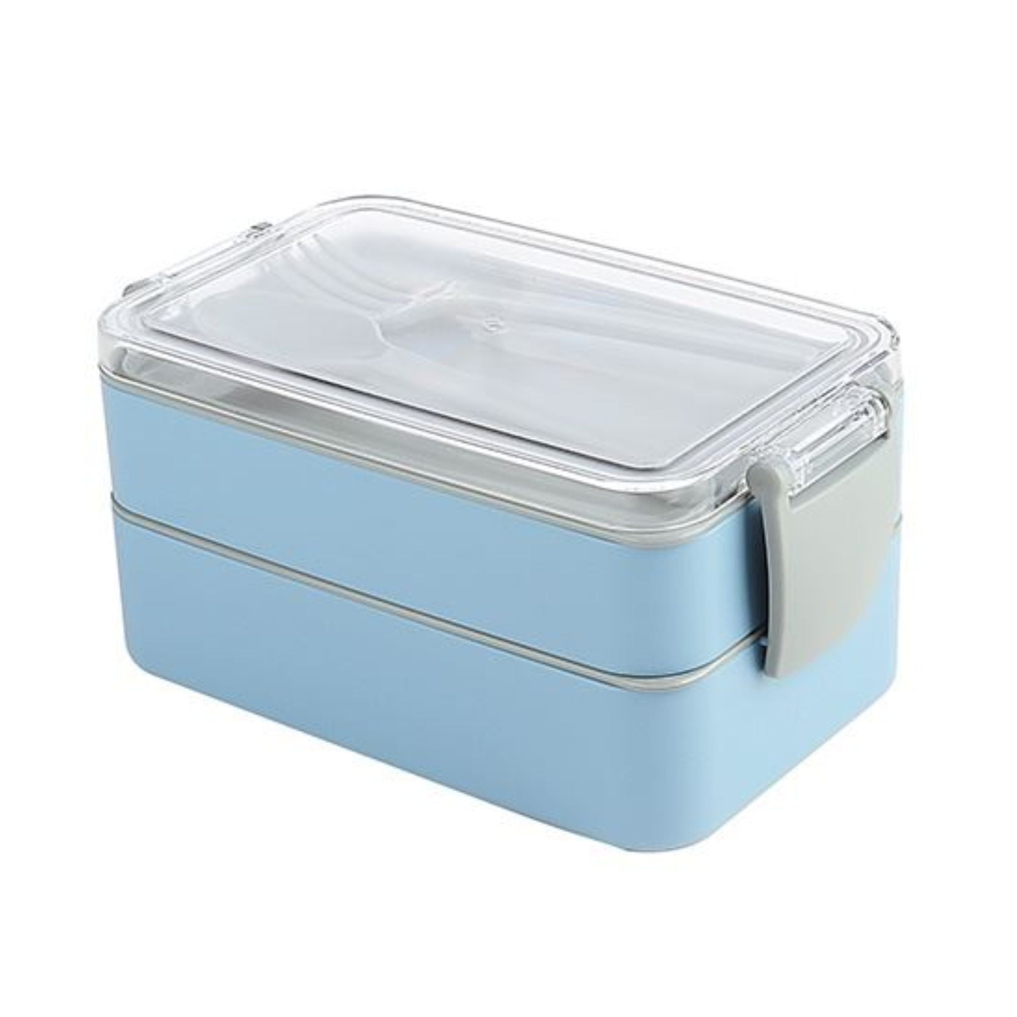 Lonchera Escolar Doble + Cubiertos