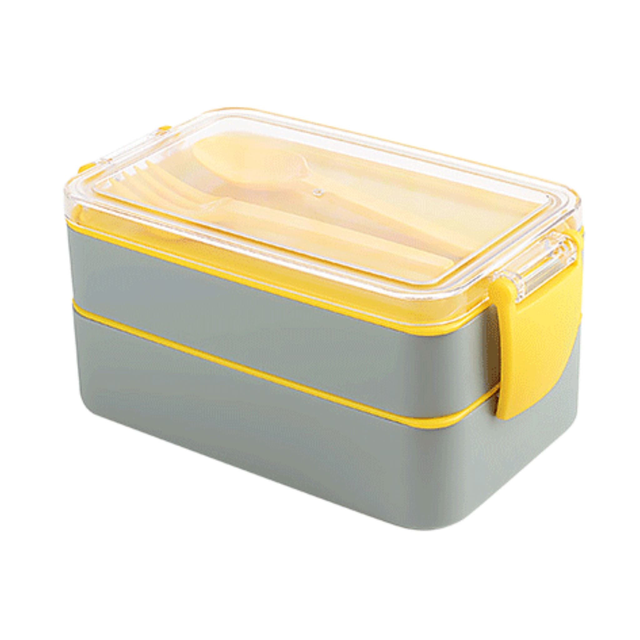 Lonchera Escolar Doble + Cubiertos