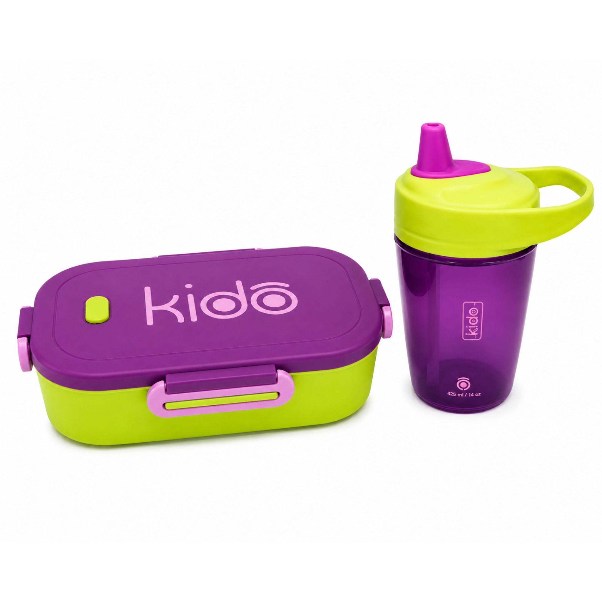 Pack Lonchera + Vaso Infantil Kido