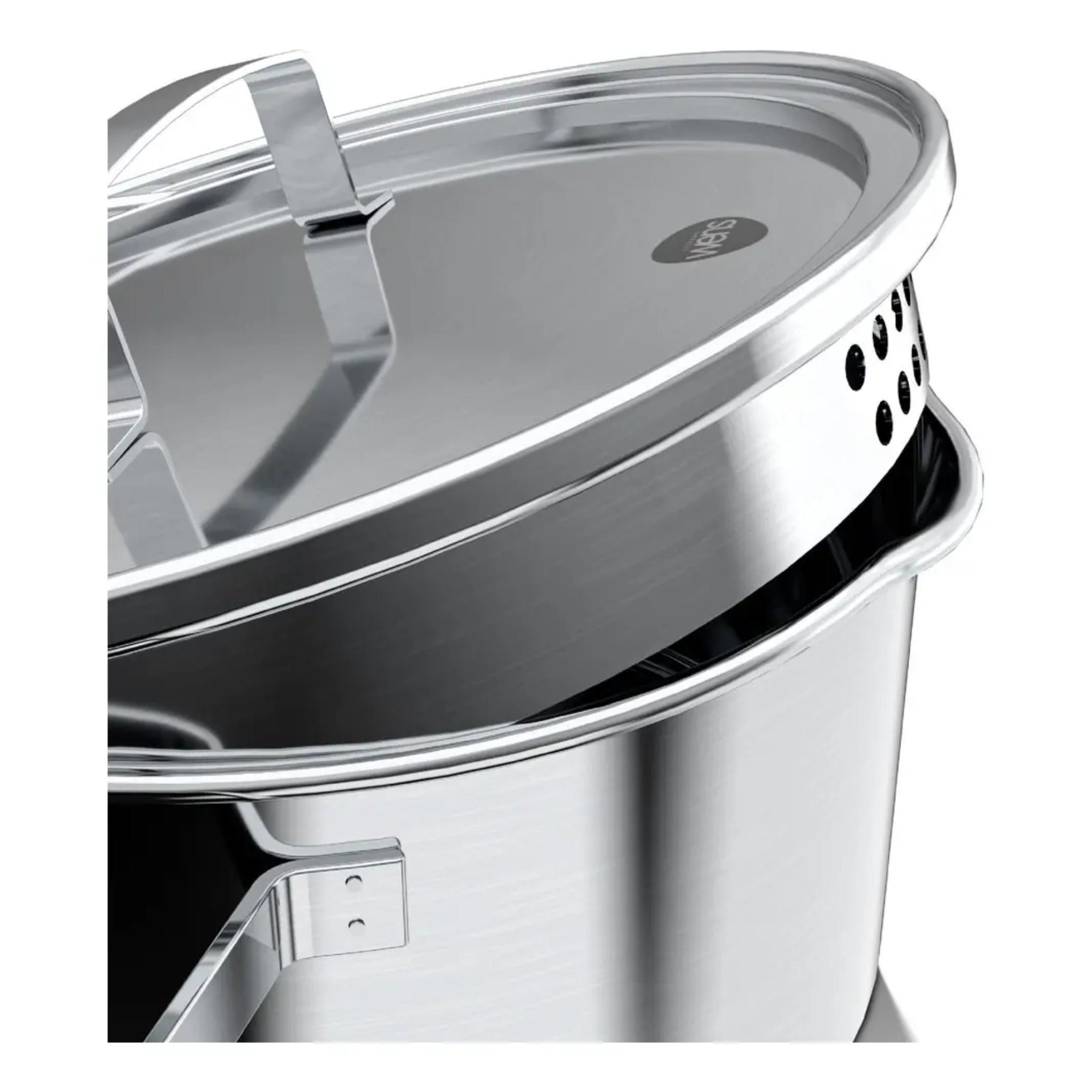 Cacerola Acero 24cm Wens (5.7L)