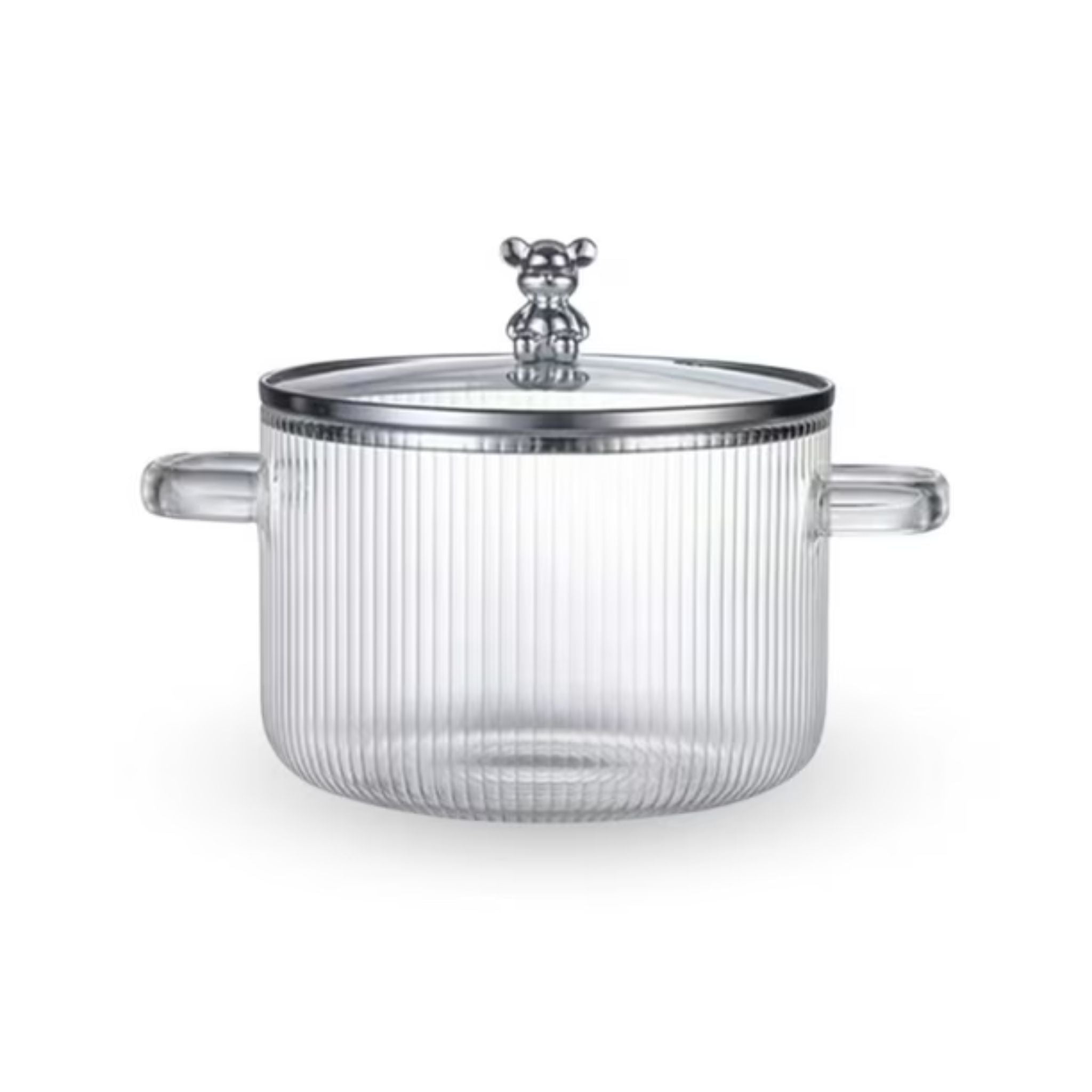 Olla De Vidrio Borosilicato 1.8L