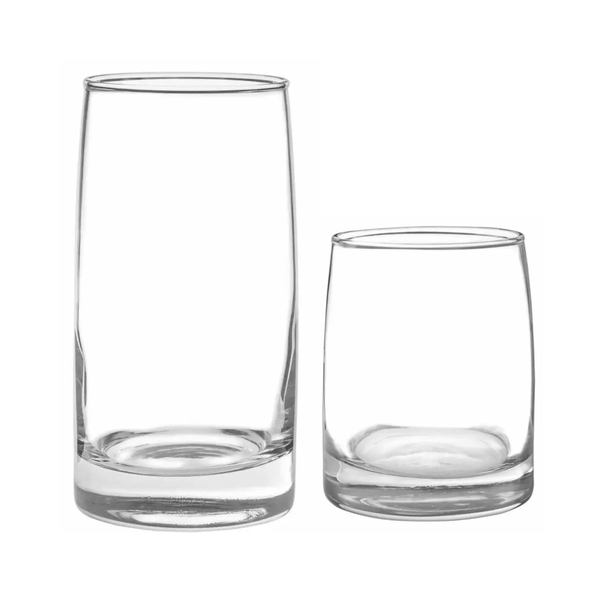 Pack 12 Vasos De Vidrio Toledo