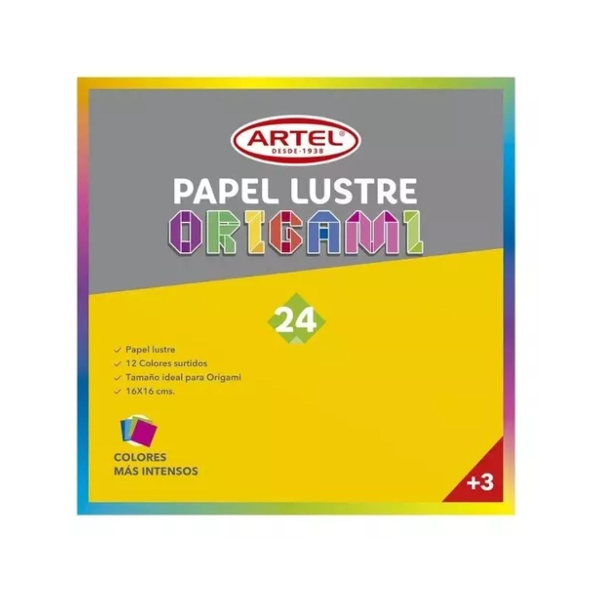 Papel Lustre Origami X24