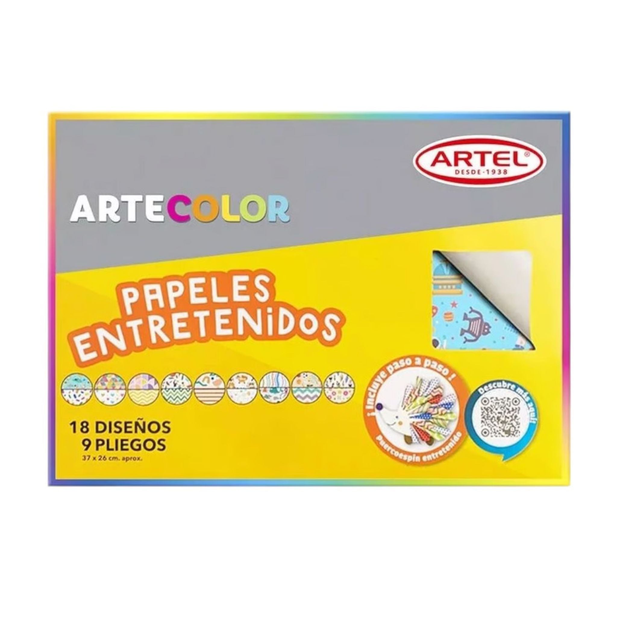 Papeles Entretenidos X10