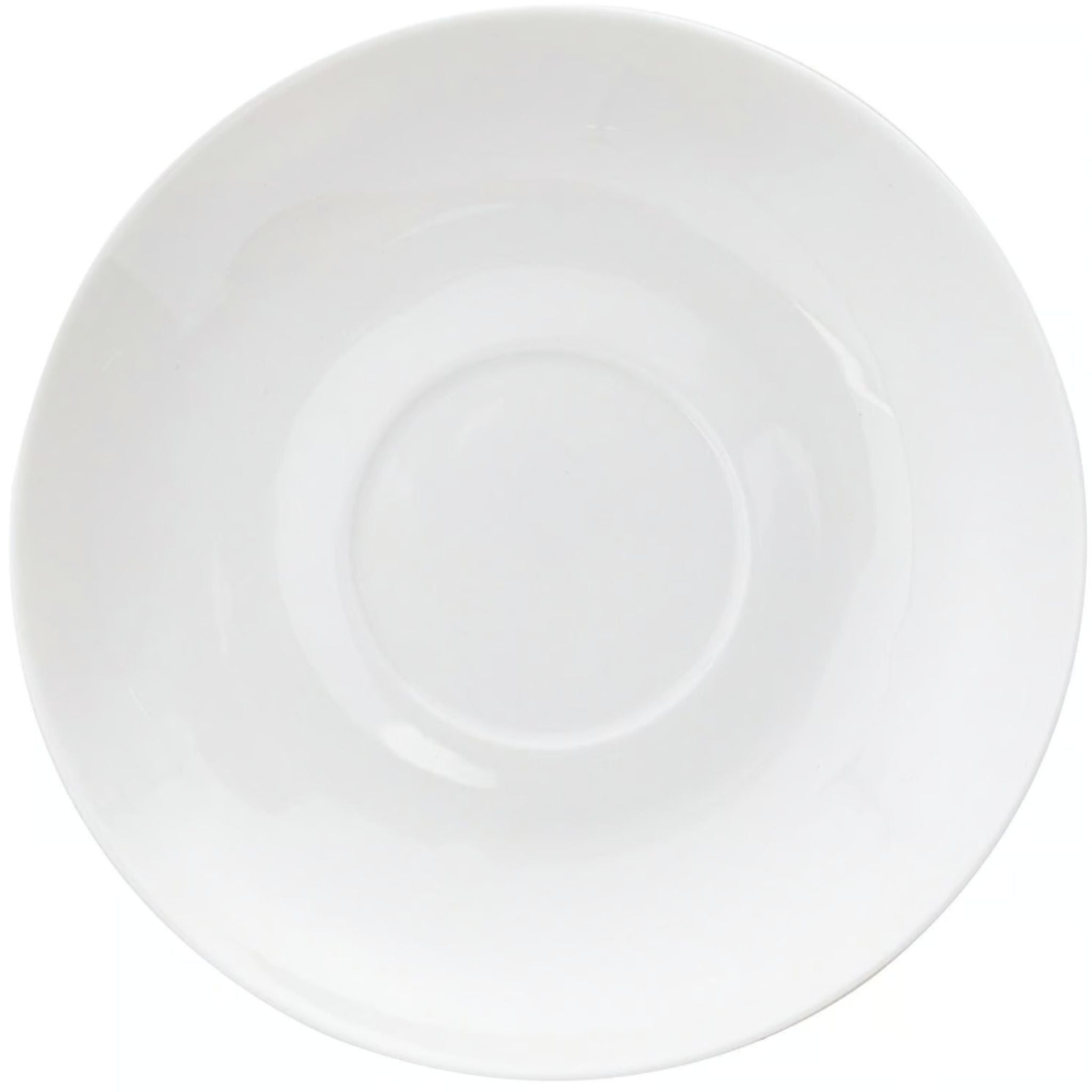 Platillos Té Porcelana Blanca 15cm