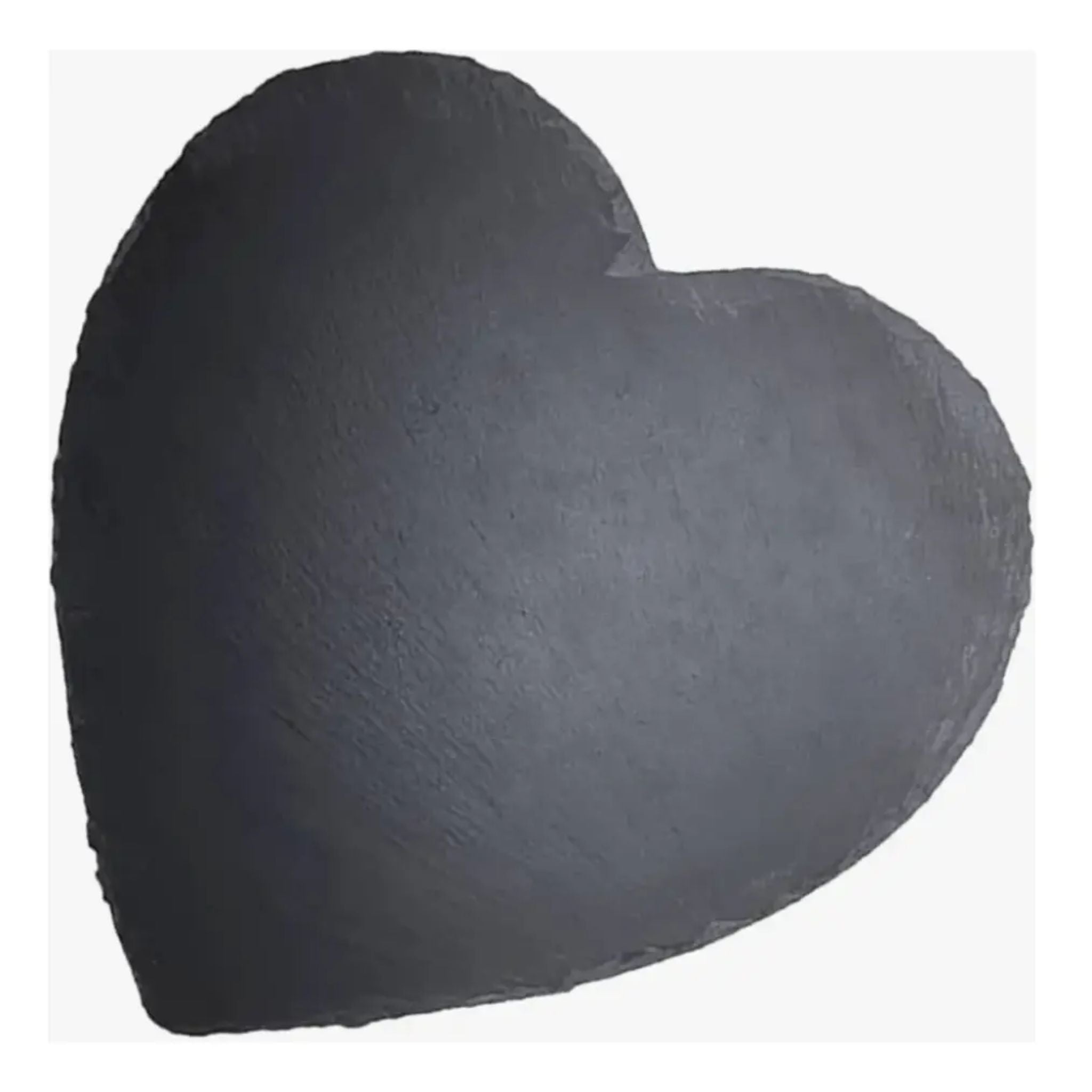 Tabla Piedra En Forma Corazón 15cm