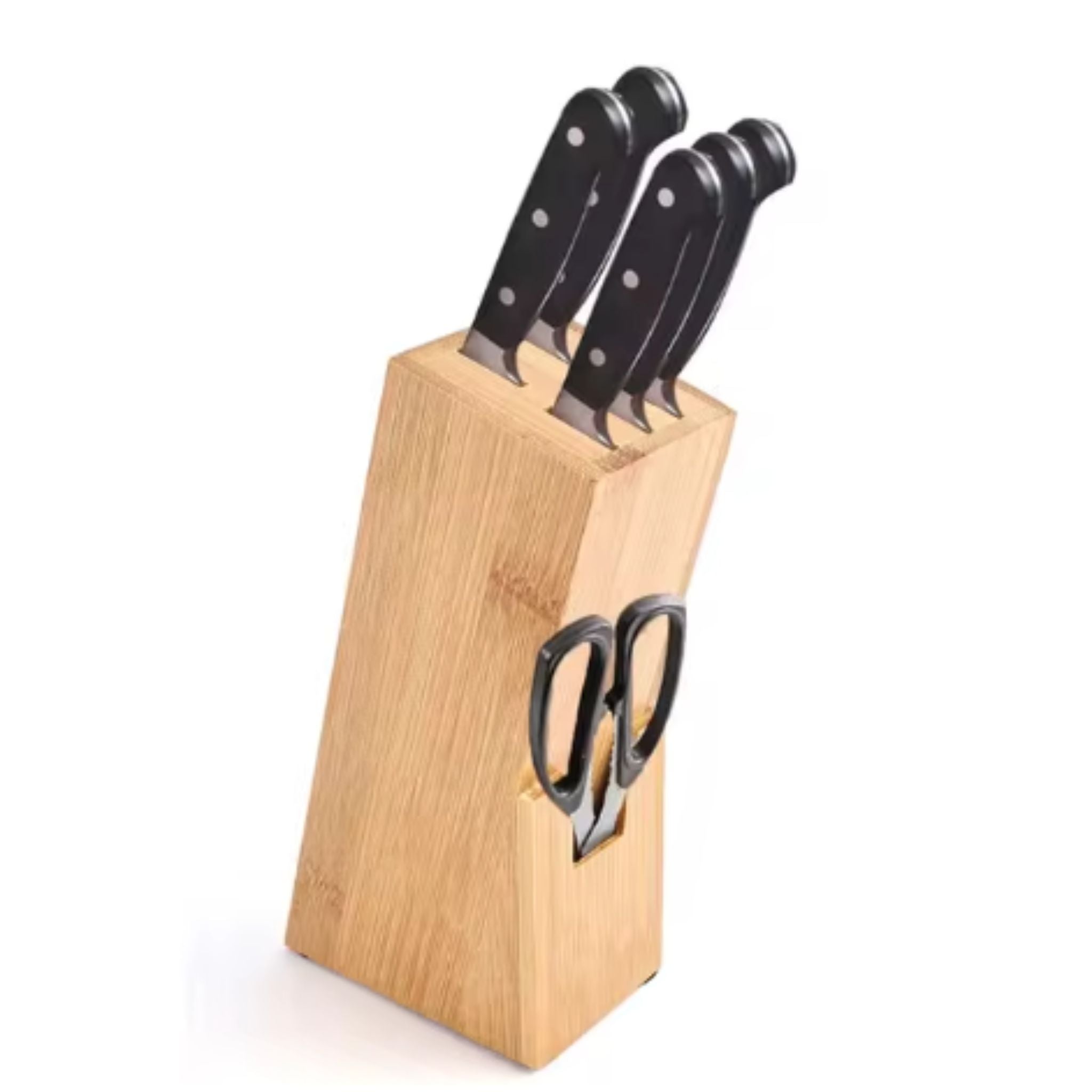 Soporte Para Cuchillos Bambú