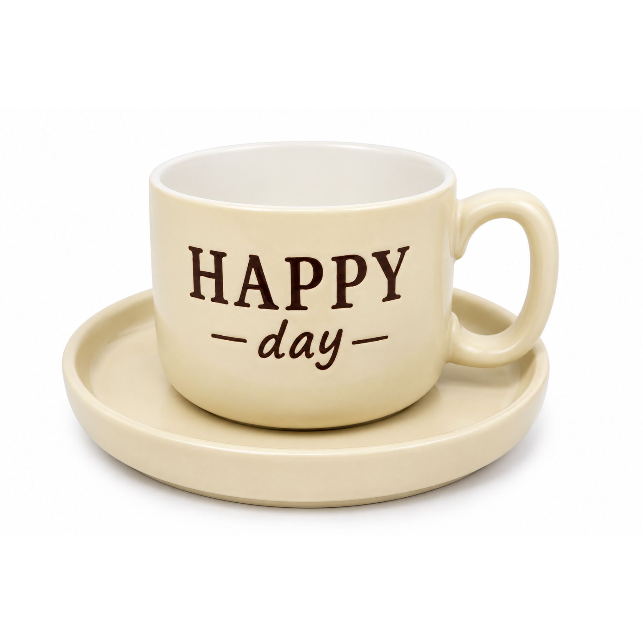 Set Tazas Café + Platillos 250ml