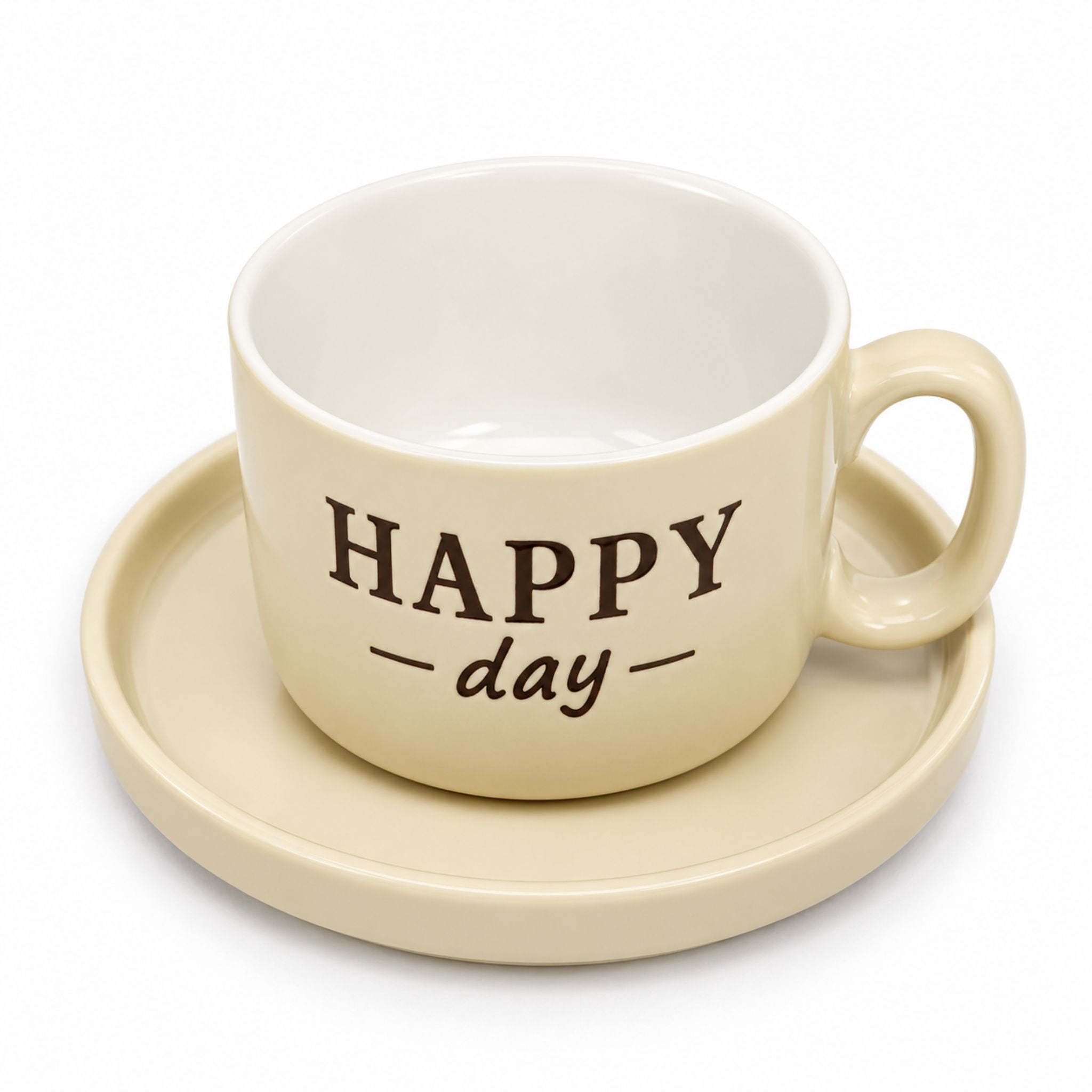 Set Tazas Café + Platillos 250ml