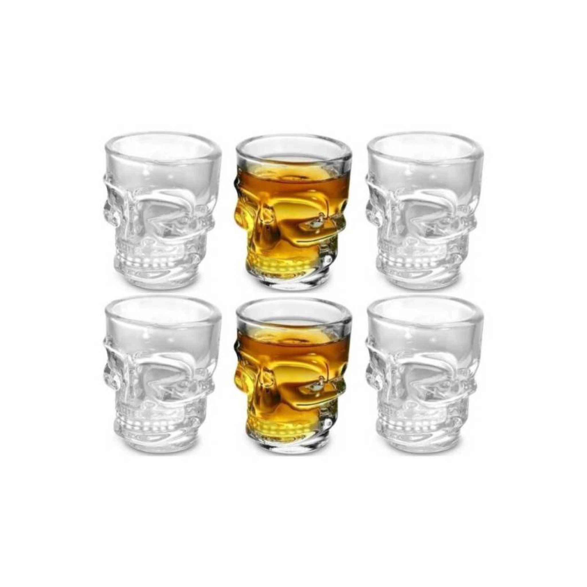 Pack 18 Vasos Calavera + Hielera