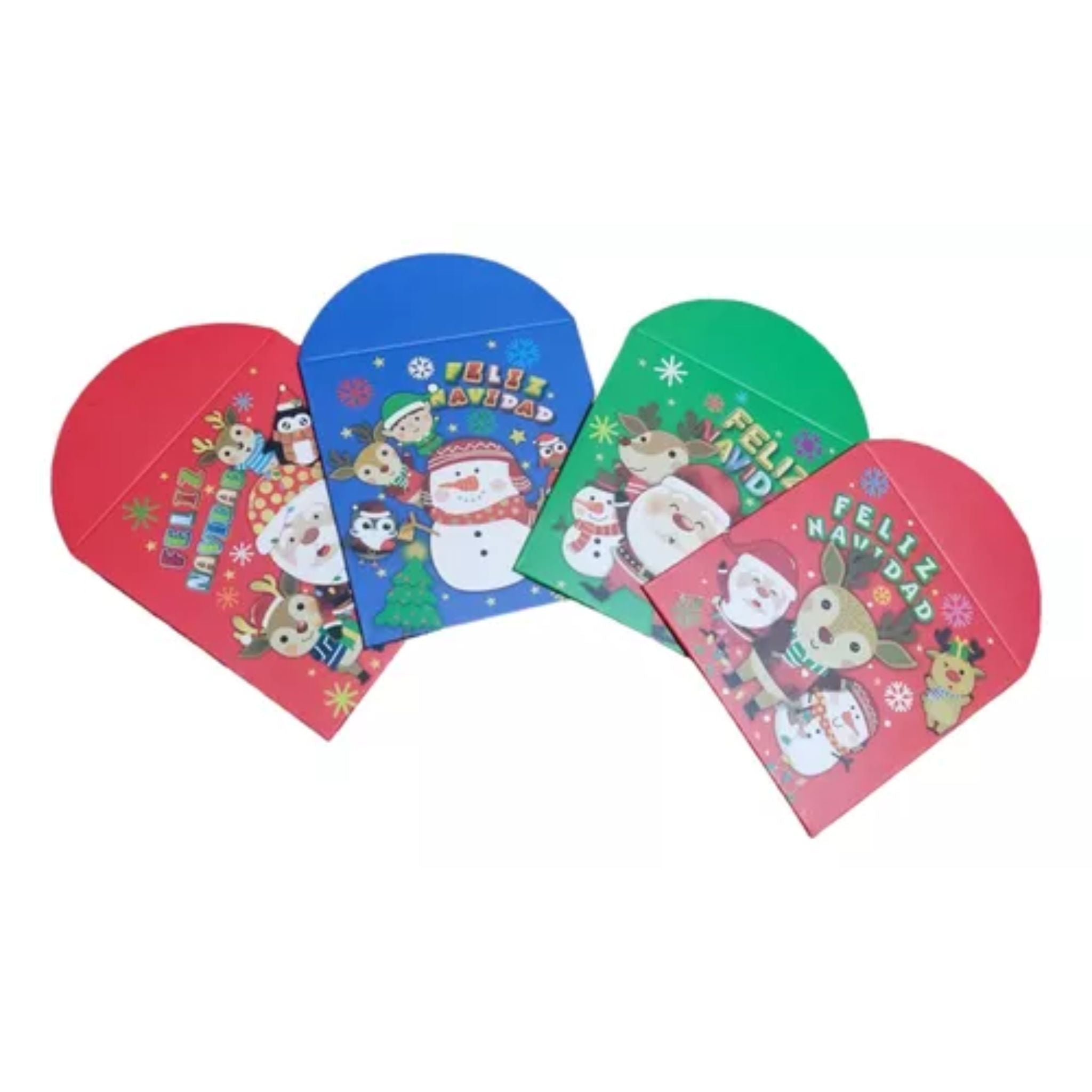 Sobres Para Regalo Navidad 9x9cm