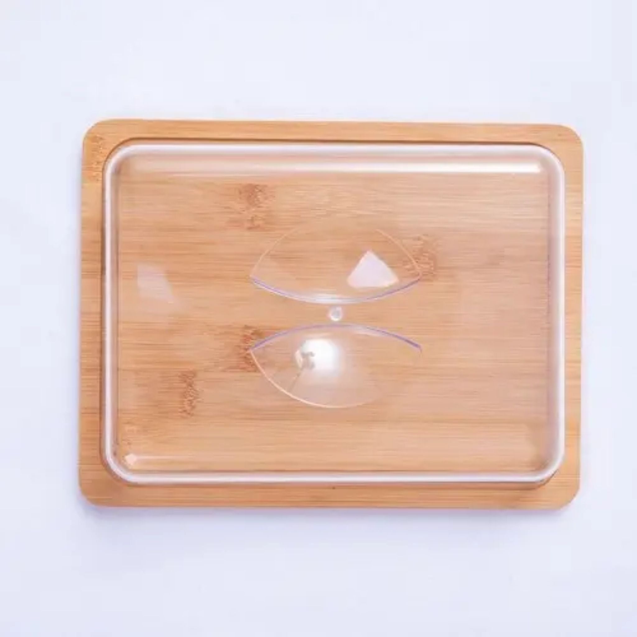 Tabla Madera Bambú Con Tapa Keep