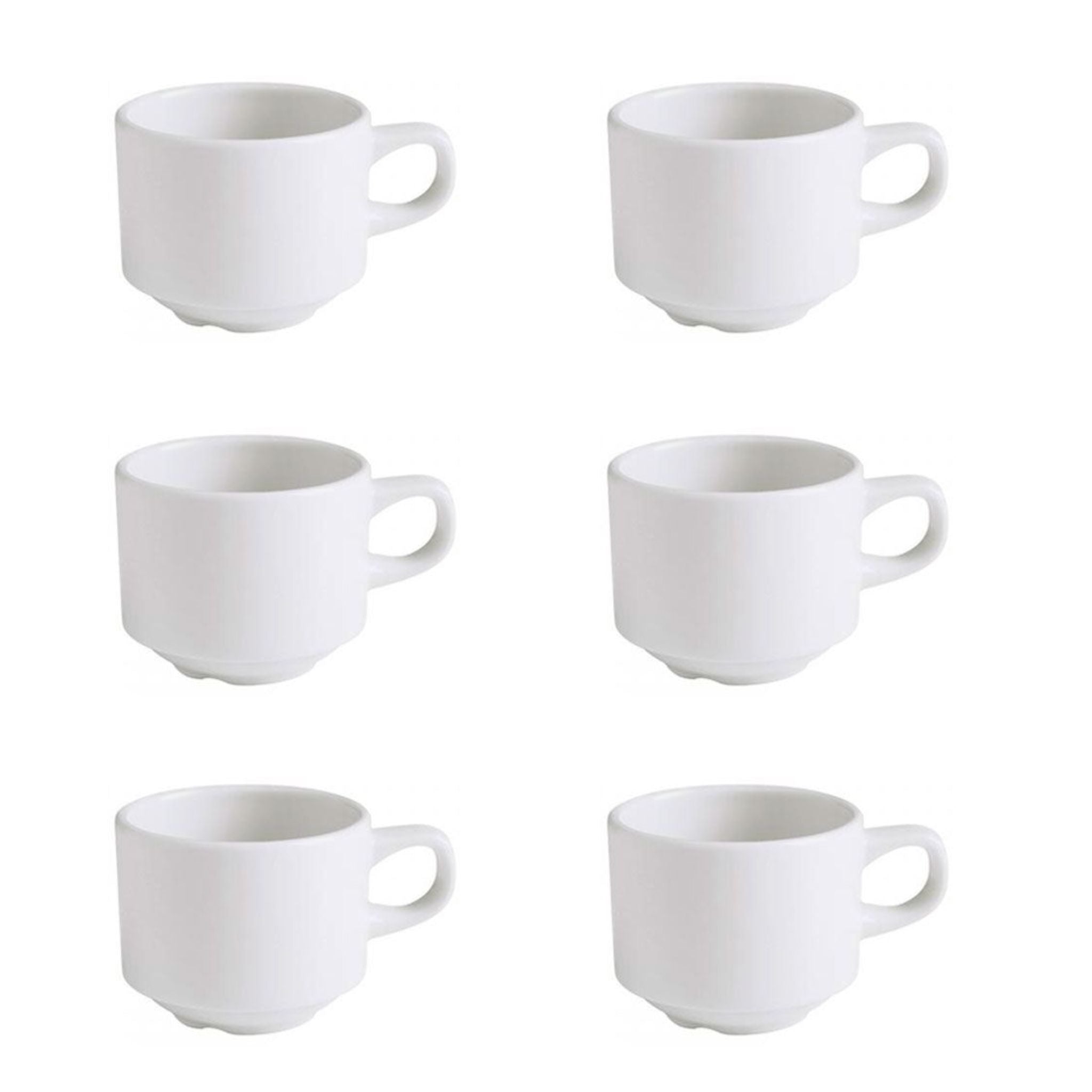 Set 6 Tazas de Café 125cc